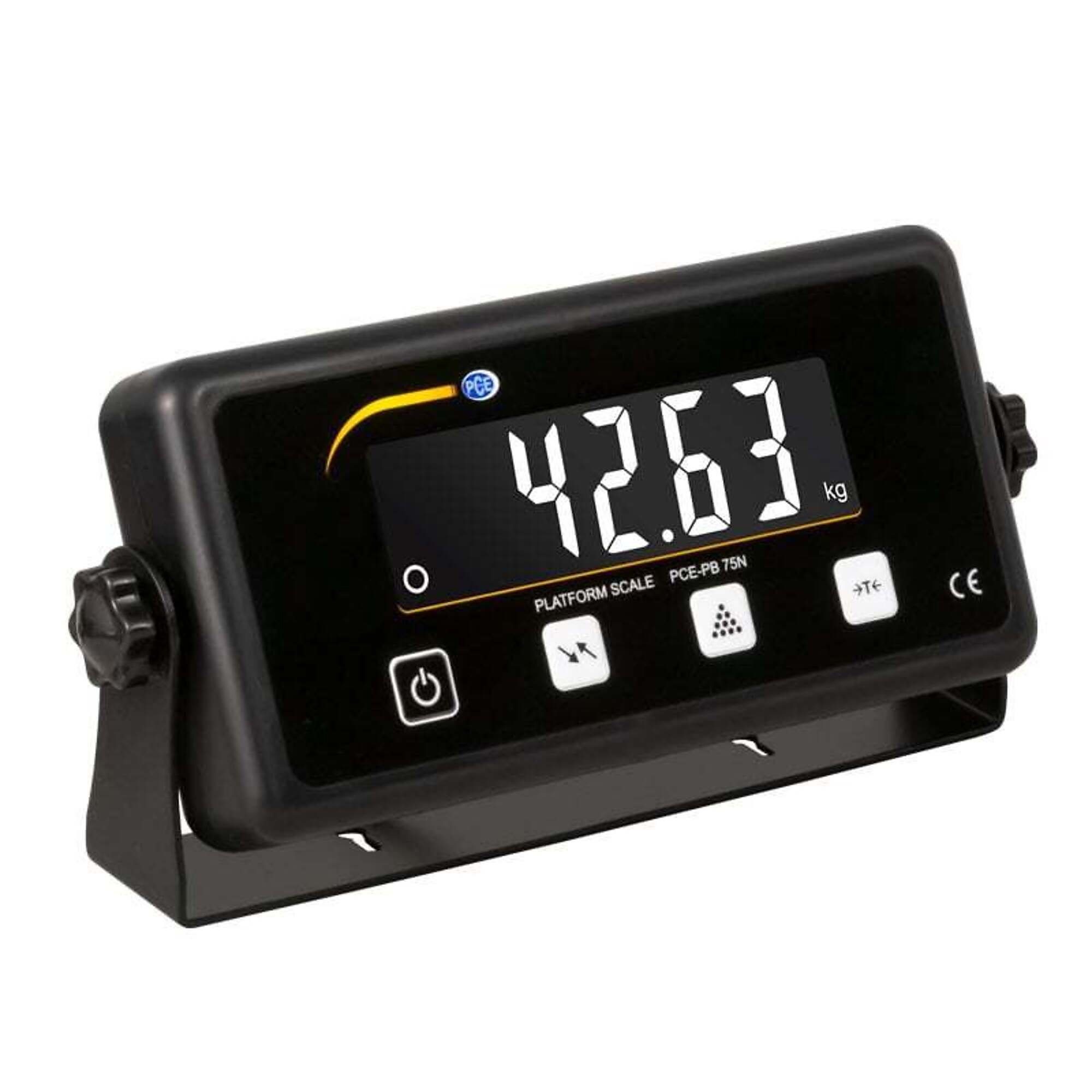 PCE Platform Scale — 75kg Capacity, 13.7in. x 15.3in. Weighing Surface, Model# PCE-PB 75N