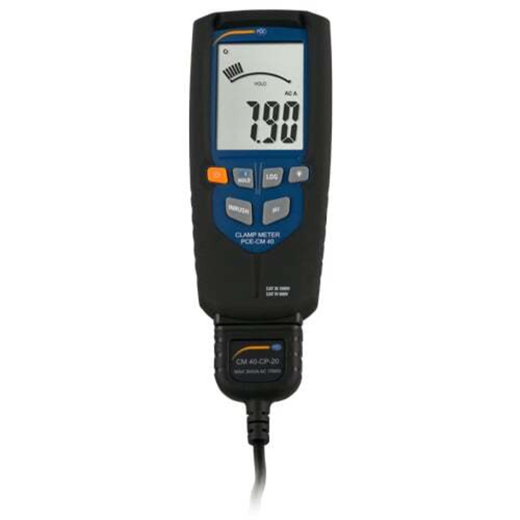 PCE Digital Clamp Multimeter — 3000A AC, TRMS, Inrush Current Measurement, Model# PCE-CM 40