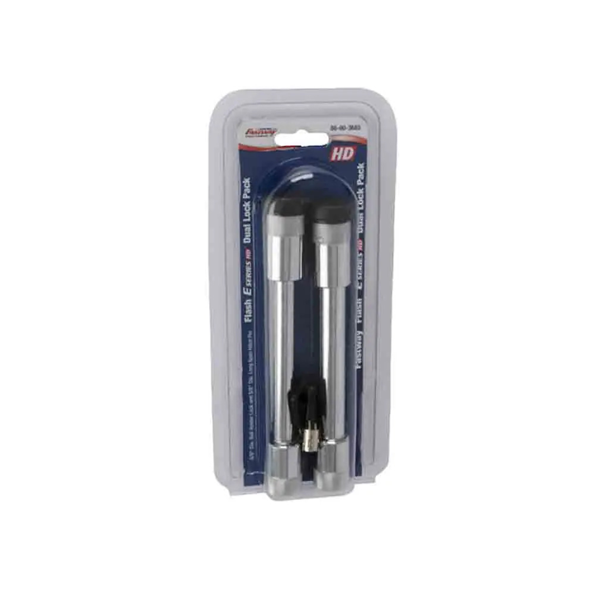 Progress Mfg. Fastway Keyed Alike Hitch Pin Kit — Chrome, Fits 2in. & 2.5in. Receivers, Model# 86-00-3685