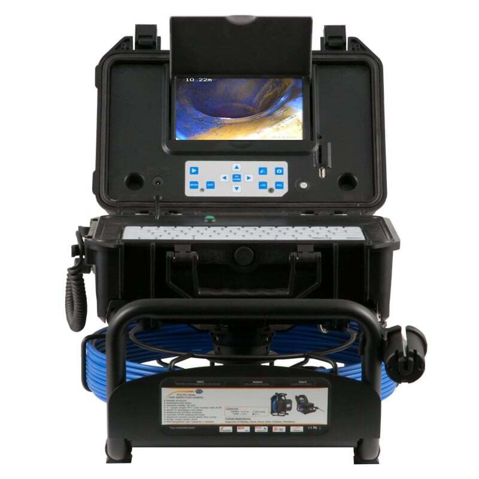 PCE Pipe Inspection Camera — 23mm Diameter, Model# PCE-PIC 40