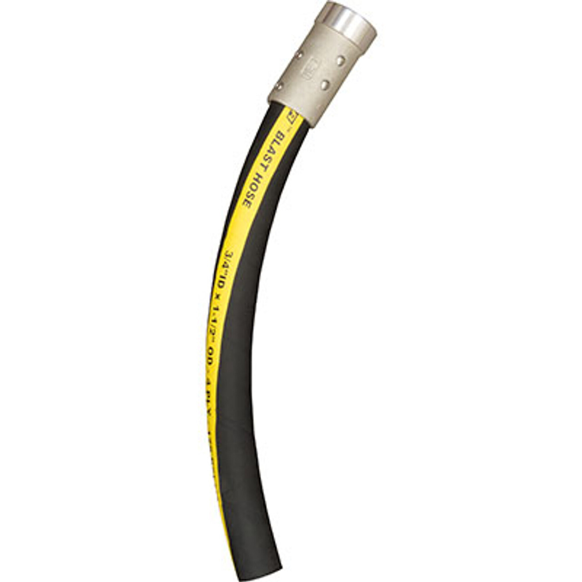 Pirate Brand Blowdown Hose Assembly — 3/4in. ID x 18in., 4-Ply Survivor Hose, 150 PSI Max, Model# 888-4115-005PB
