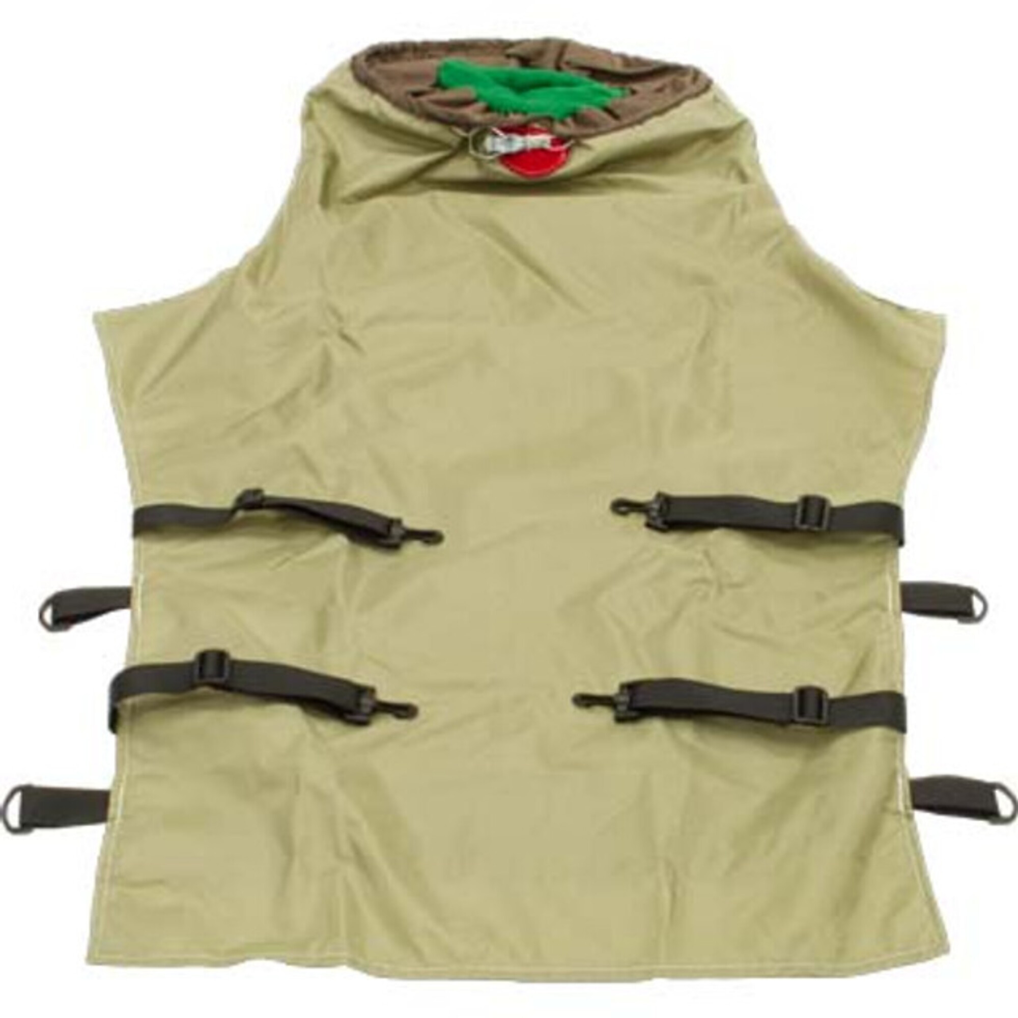 Bullard 88VX Nylon Cape with Snap Hooks — 38in., Tan, Model# 13VX