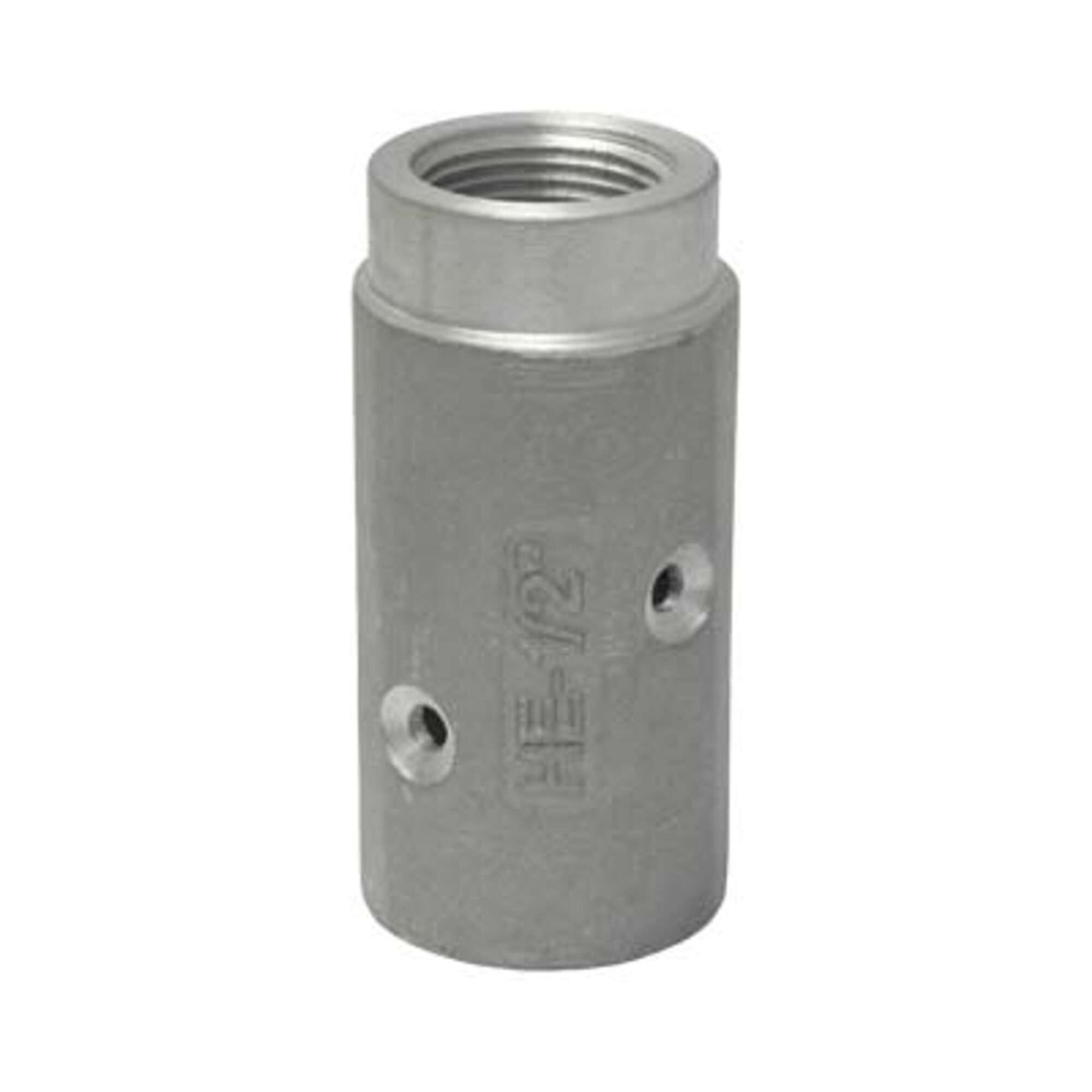 Pirate Brand Nozzle Holder — 1/2in., Aluminum, 150 PSI Max, Model# HE-05-AL