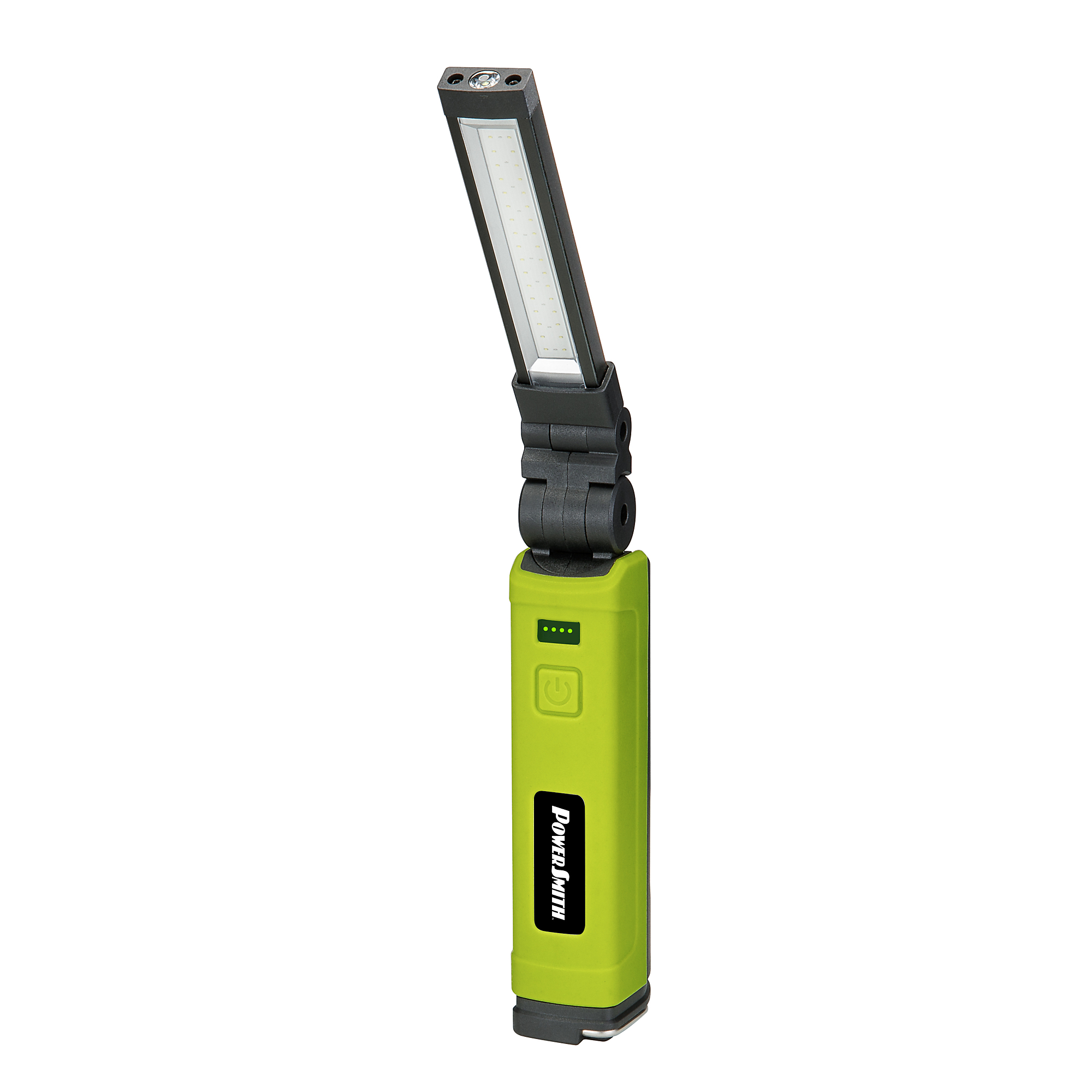 PowerSmith Rechargeable LED Inspection Light — 600+200 Lumens, UV Mode, Foldable, Model# PILB600UV