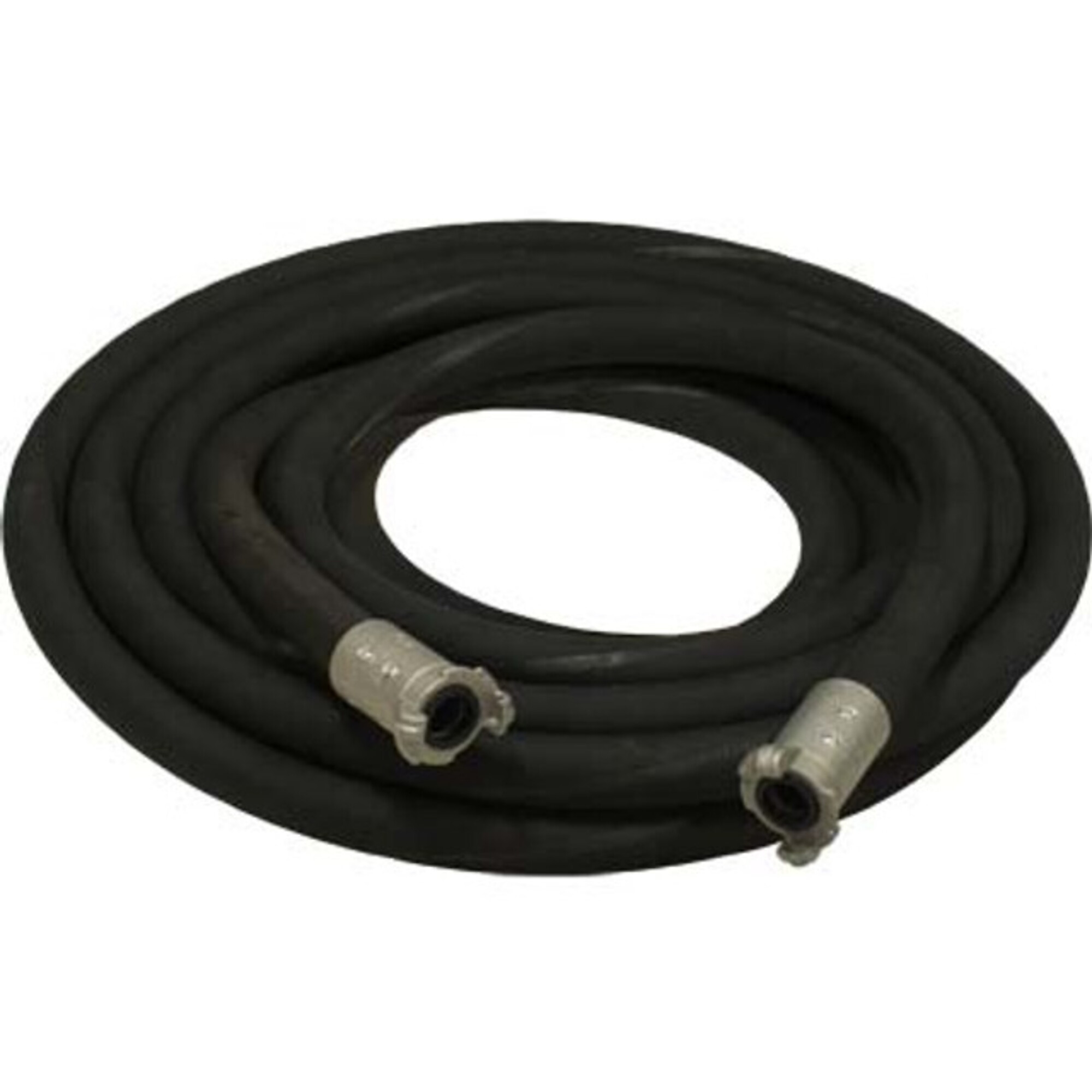 Pirate Brand Blast Hose Extension Assembly with Couplings — 1in. ID x 50ft., Model# 10-100BLK-050-4AL