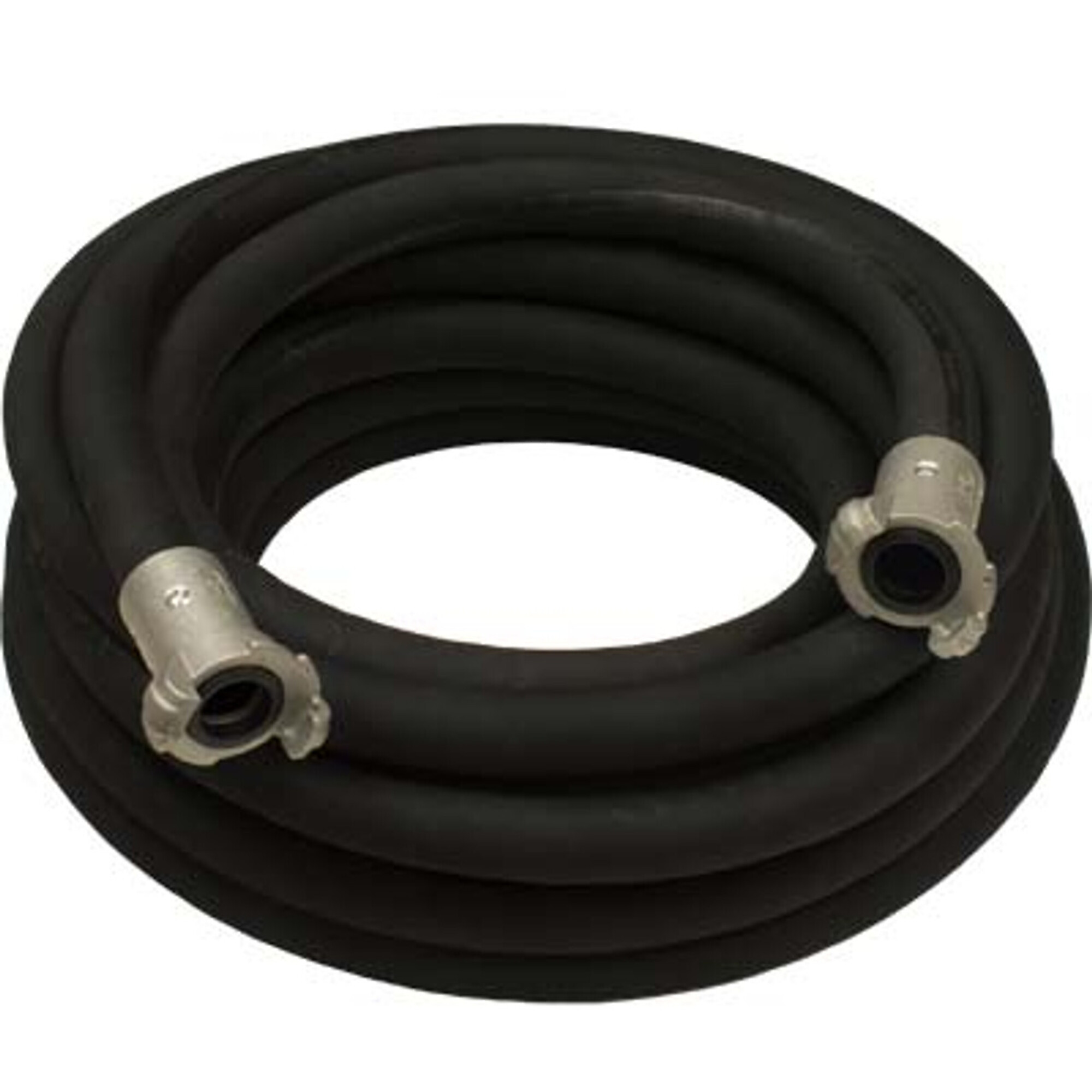 Pirate Brand Blast Hose Extension Assembly with Couplings — 3/4in. ID x 50ft., Model# 10-034BLK-050-4AL