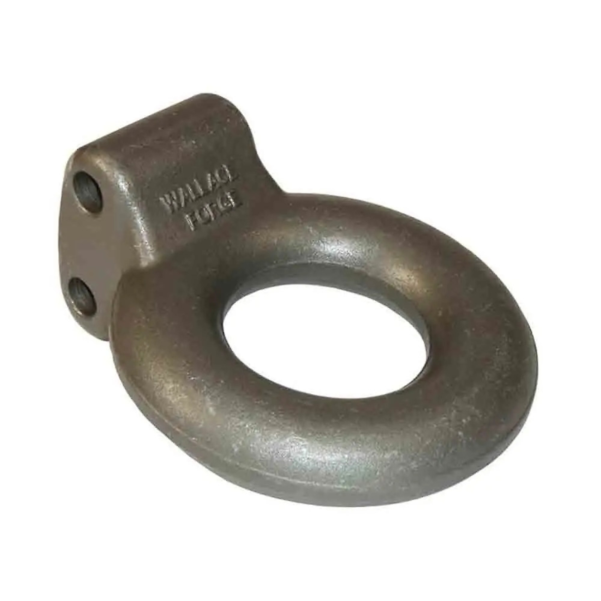 Wallace Forge Adjustable Channel Mount Forged Tow Ring — 3in. ID, 25,000-Lb. Capacity, Model# 909330