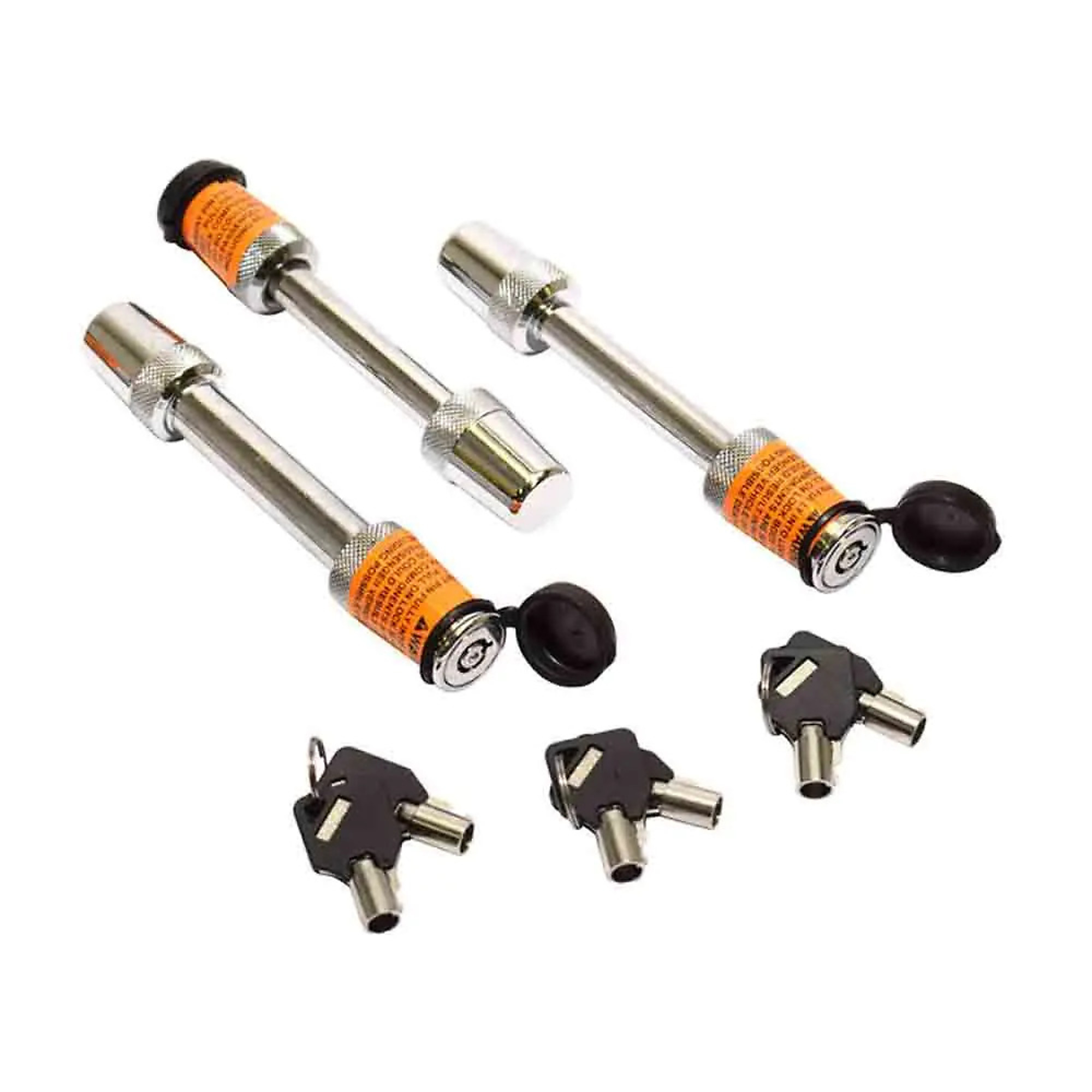 Blue Ox Hitch Pin Lock Kit — 3-Pack, Two 1/2in. Locks, One 5/8in. Lock, Model# BX88101