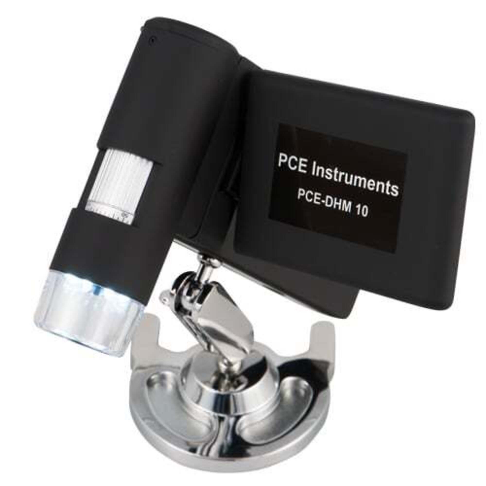 PCE Digital Microscope — 3in. TFT Color Display, Li-Ion Battery, Model# PCE-DHM 10