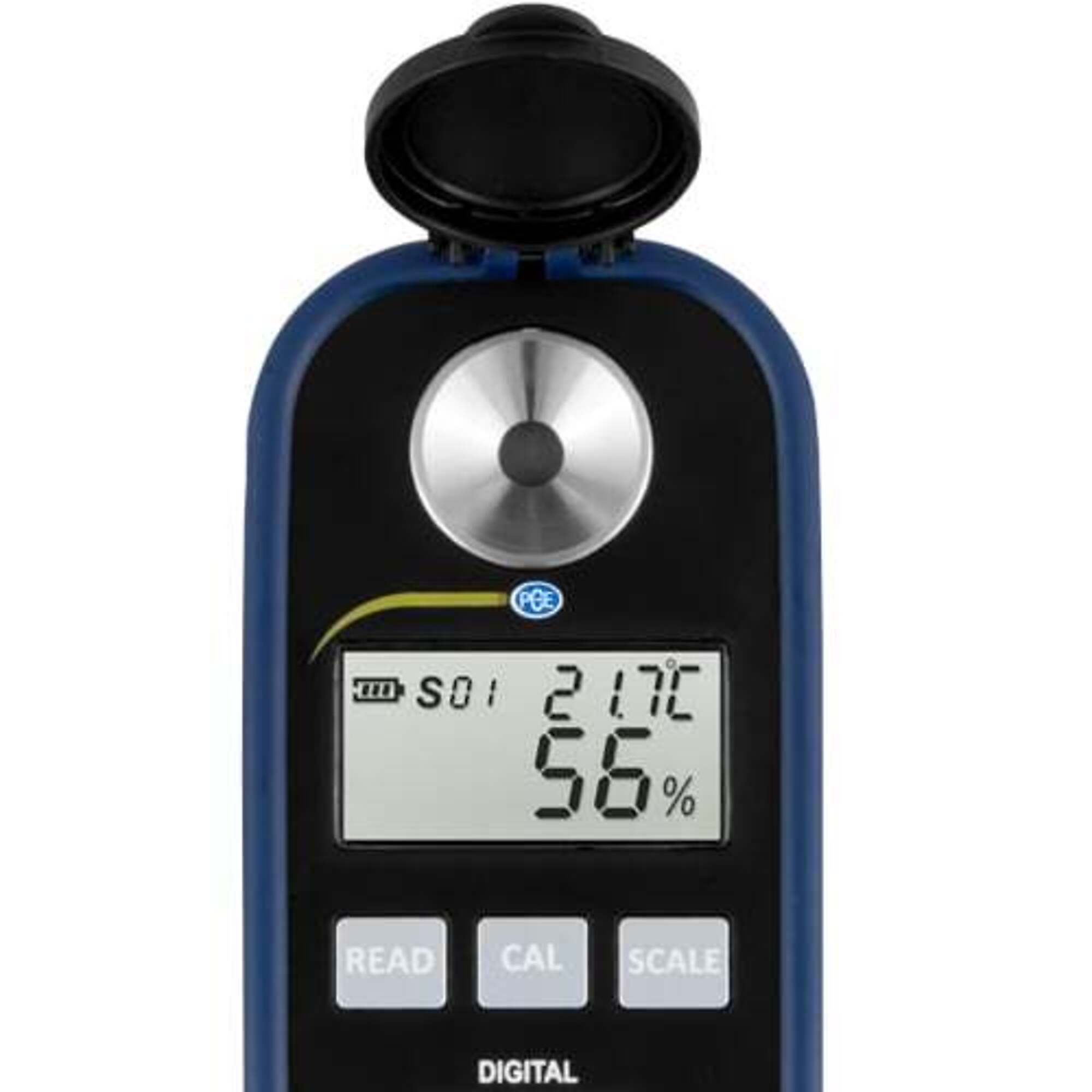 PCE Digital Refractometer — Handheld, Measures Urea Content and Refractive Index, Model# PCE-DRU 1