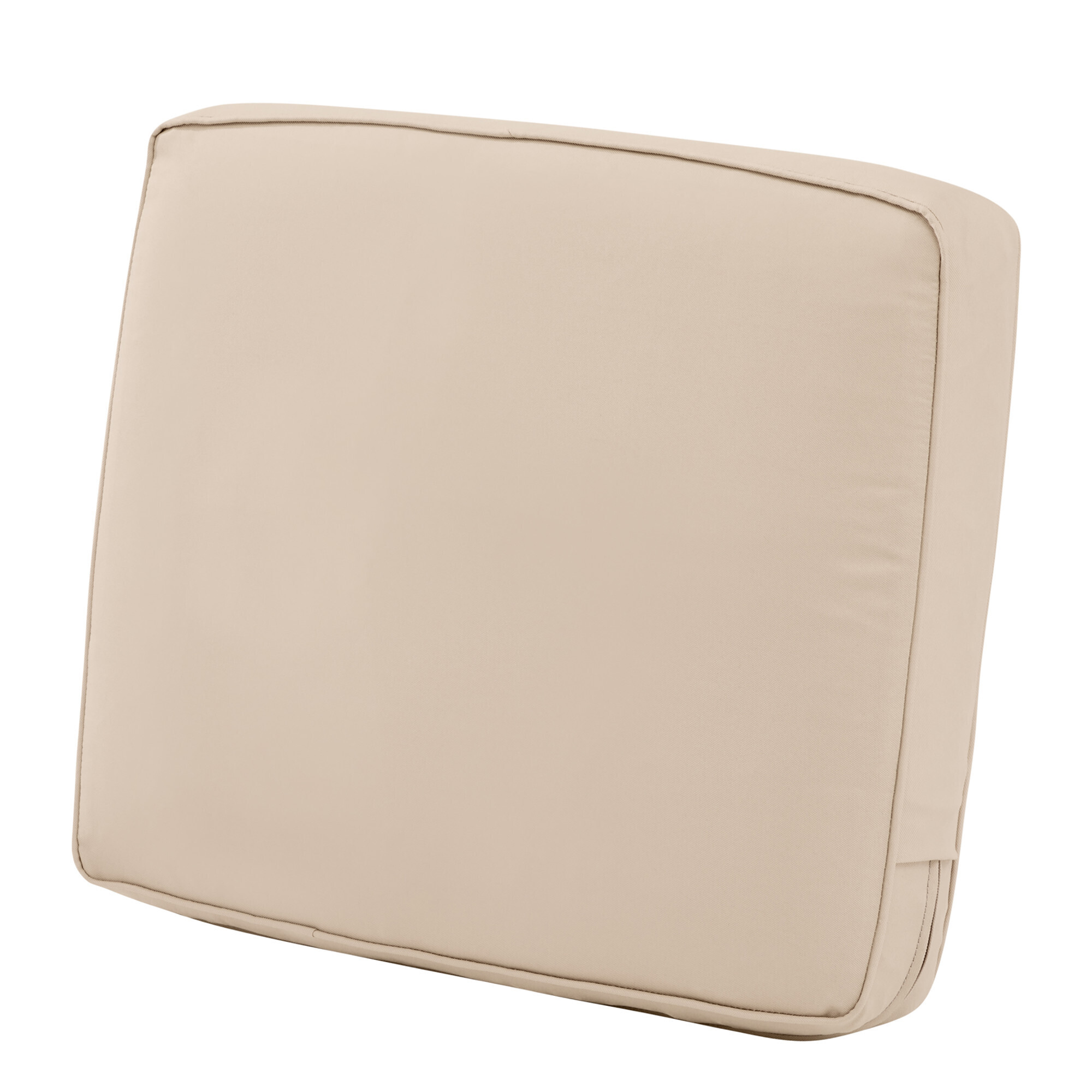 Classic Accessories Montlake Outdoor Lounge Back Cushion — 25in. x 25in. x 4in., Antique Beige, Model# 62-028-BEIGE-EC