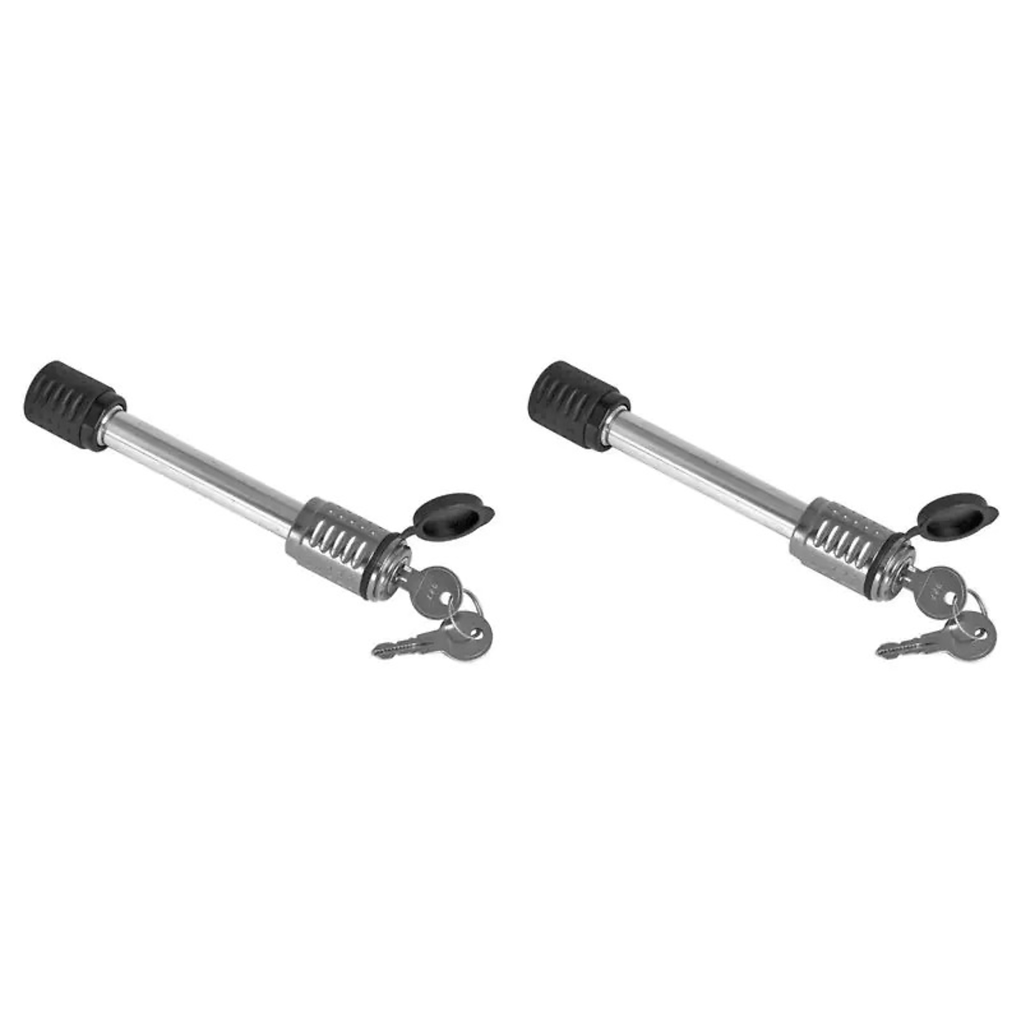 DeadBolt Hitch Pin Lock Set — 5/8in. Diameter, Keyed Alike, Fits 2in. or 2.5in. Receiver, 2-Pack, Model# RH-5XL-KA2