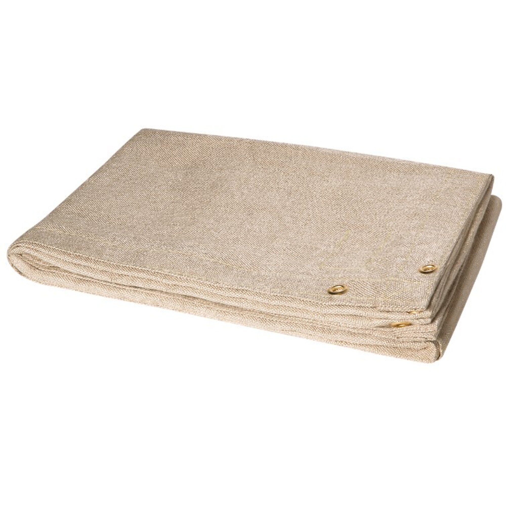 Steiner, ToughGuard™ - 18 oz Heat Cleaned Tan Fiberglass Welding Blanket, Model # 372-10X10. For light duty, general welding applications with light sparks and minimal spatter.