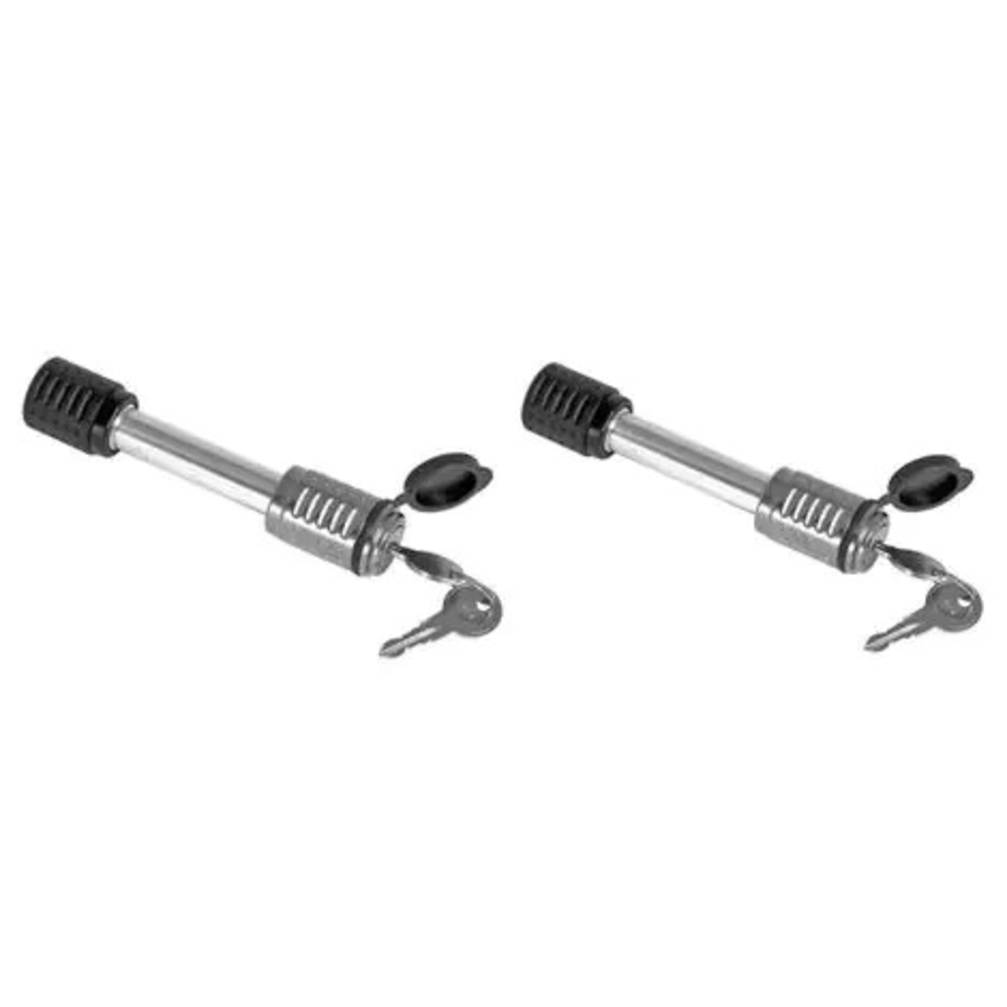 DeadBolt Barbell Hitch Pin Lock Set — 2-Pack, Keyed Alike, 5/8in. Diameter, Fits 2in. Receiver, Model# RH-3-KA2