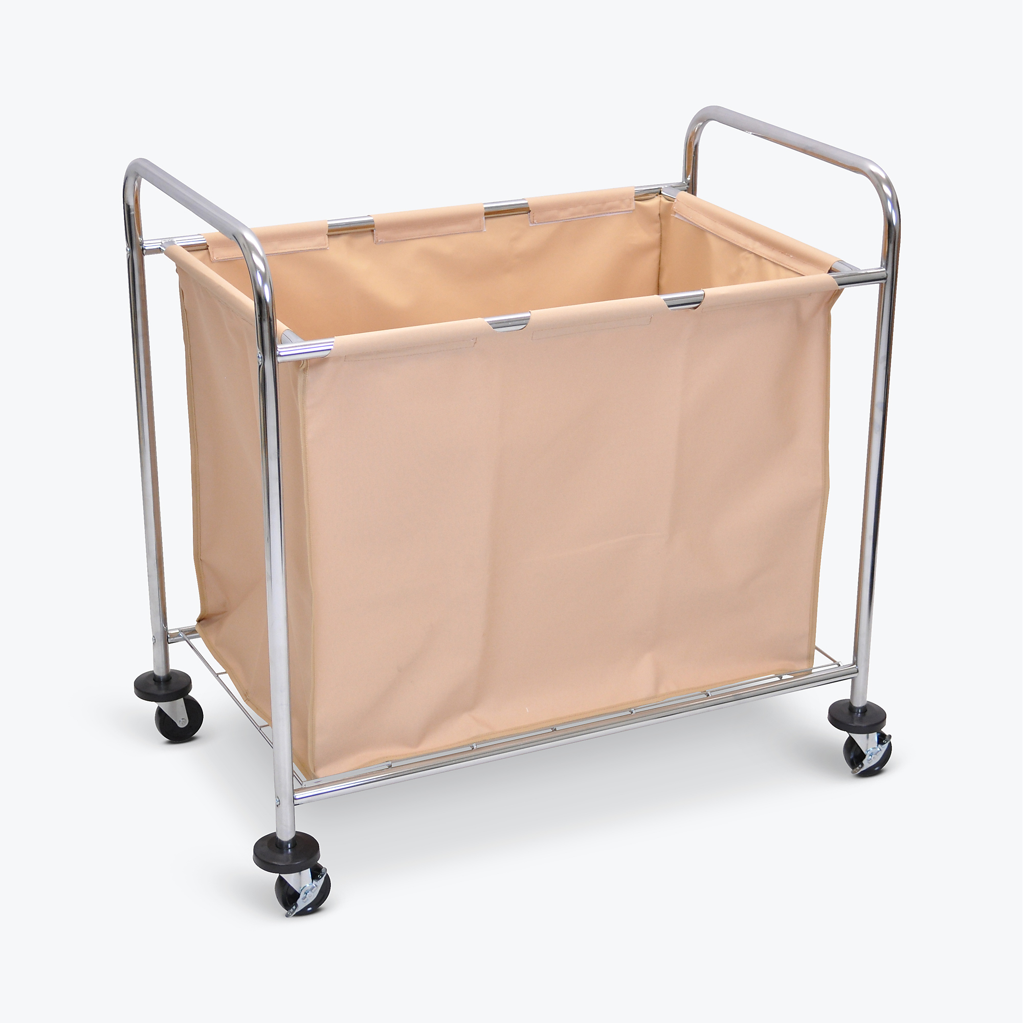 Luxor Laundry Cart — Steel Frame, Canvas Bag, 100-Lb. Capacity, Model# HL14