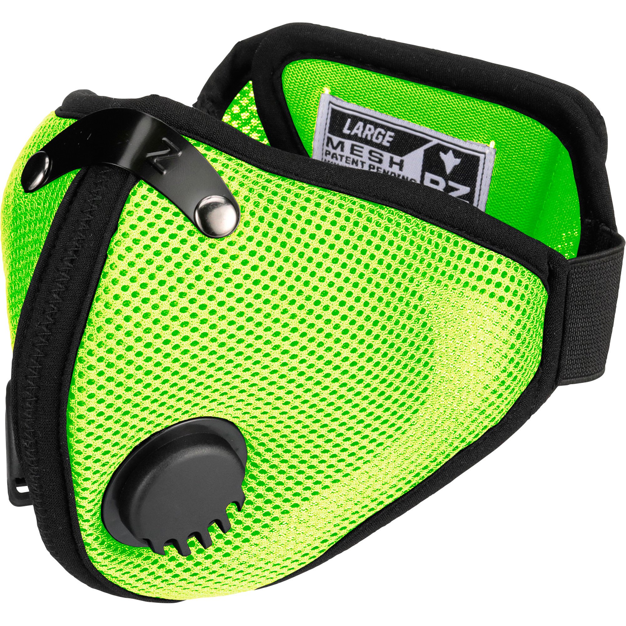 RZ Mask - M2 Mesh Mask - Safety Green Medium