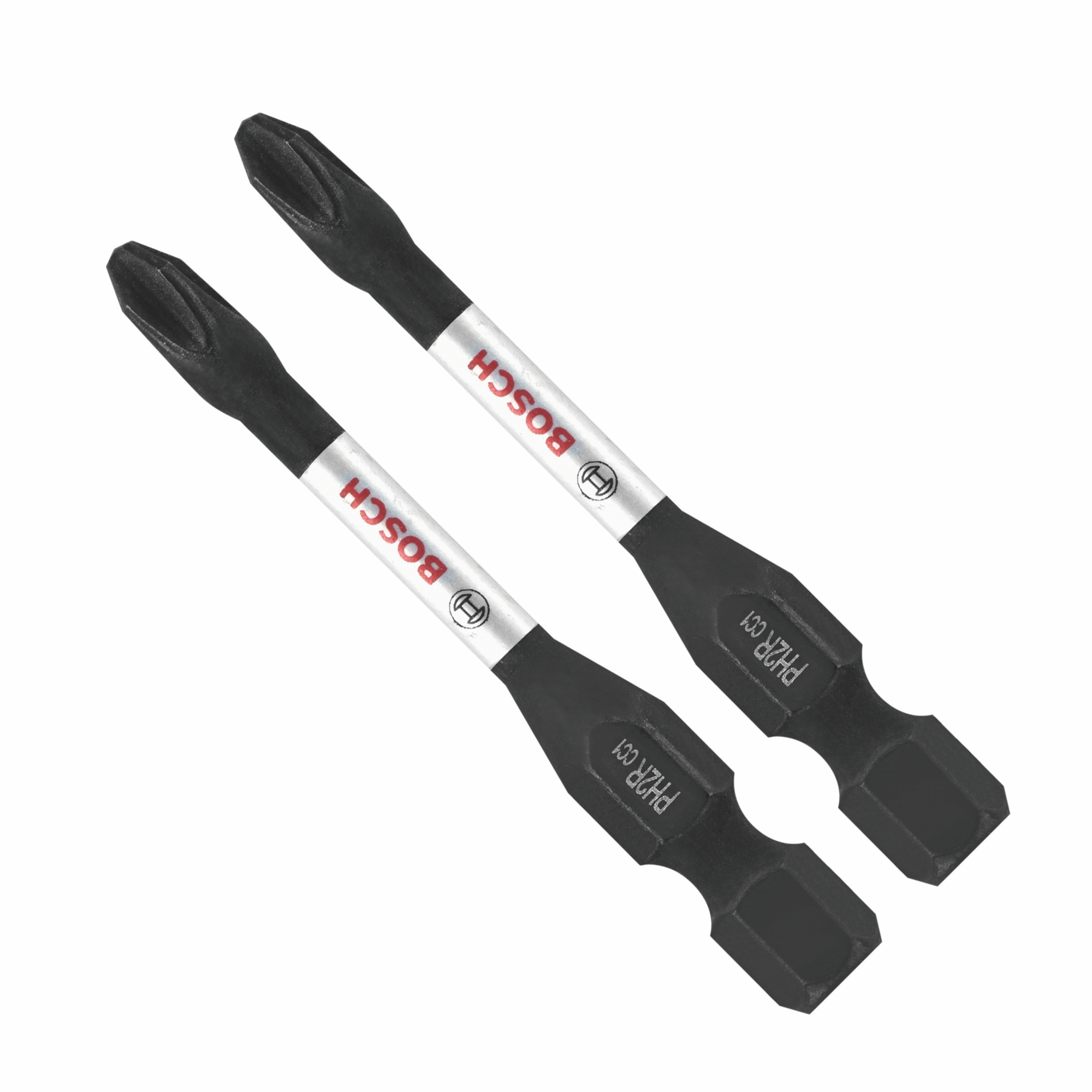 Bosch Driven Impact Phillips Power Bits — 2in., #2R, 2-Pc. Set, Model ...