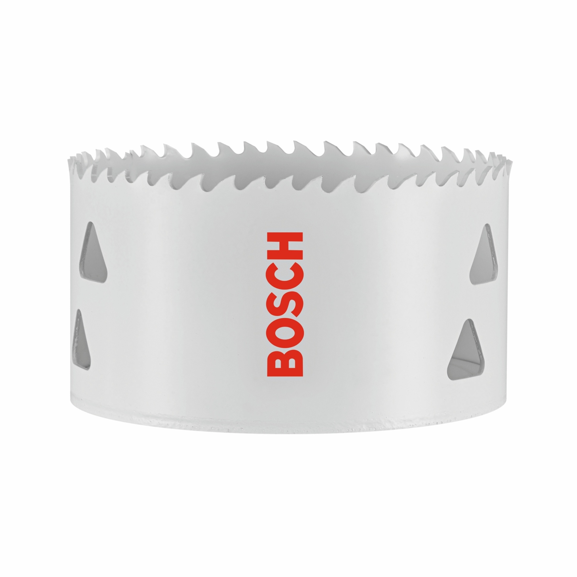 Bosch Bi-Metal M42 Hole Saw — 3 1/2in., Triangle Slot Design, 8% Cobalt Alloy, Model# HBT350