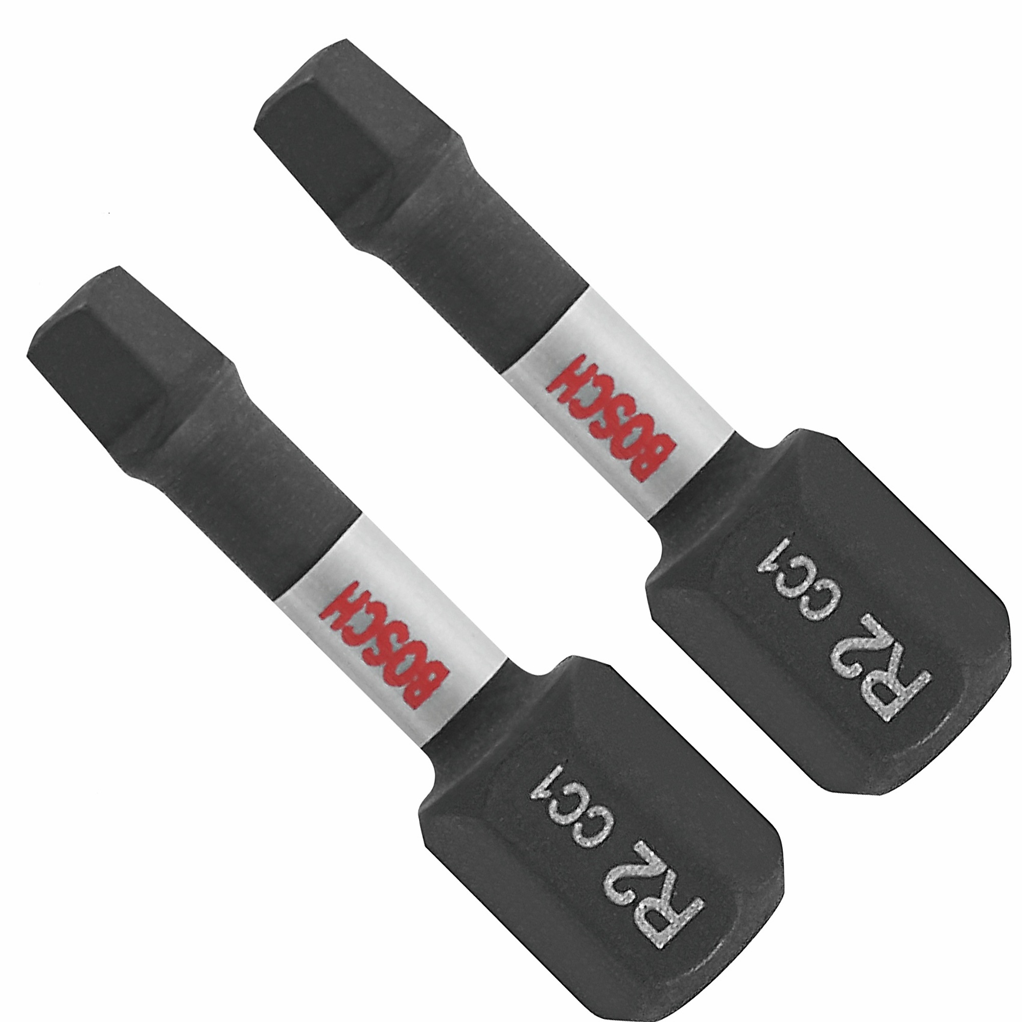 Bosch Driven Impact Square Insert Bits — 1in., 2-Piece, Model# ITDSQ2102
