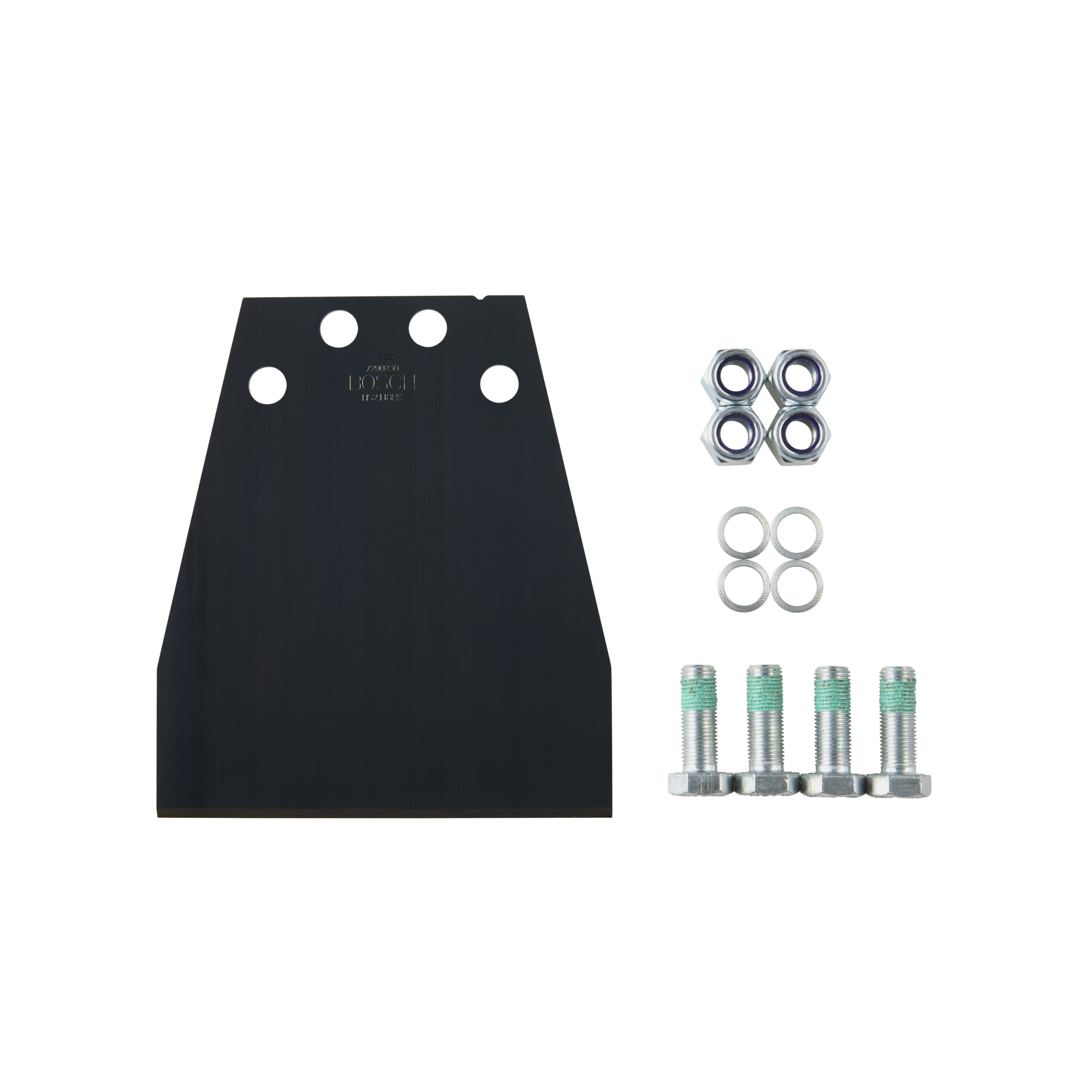 Bosch Hex Floor Scraper Replacement Kit — 6in. Steel Blade, Includes Bolts, Nuts, Washers, Model# HS2118RK