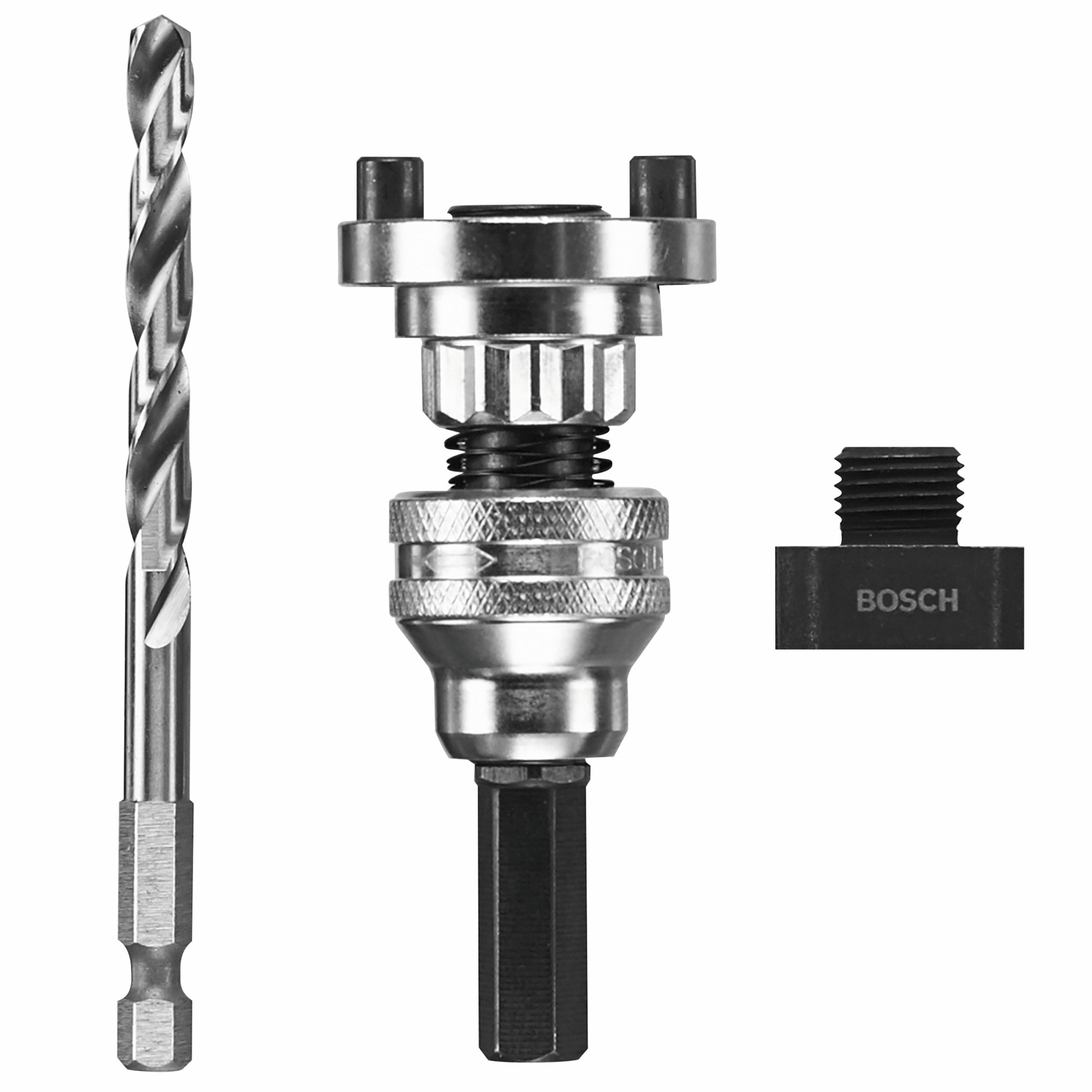Hsa Bit Bosch HSA-HS SpinLOCK Universal Arbor with High-Speed Steel Pilot Bit ...