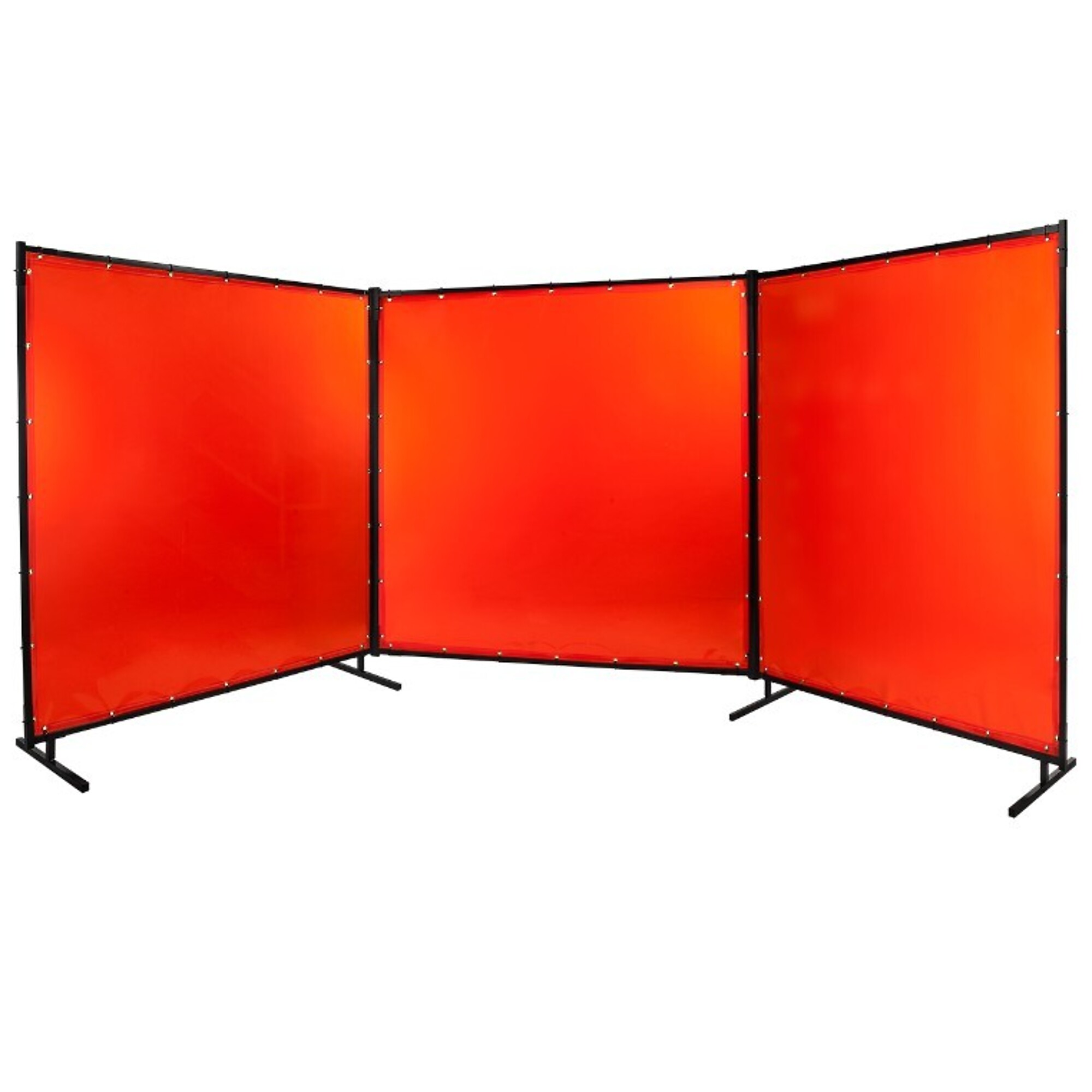 Steiner, ORANGE 6’X6’ Protect-O-Screen® Classic™ Welding Screen, Is the time-proven industry standard for welding screens. Protect workers, material, and equipment from hazards of welding sparks, spatter, and UV flash.  Mo