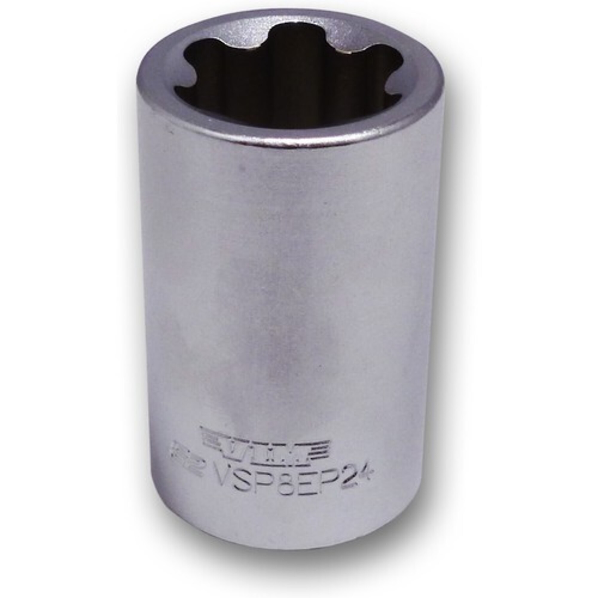 VIM Tools Torx Plus Socket — 1/2in. Square, Gun Metal Gray, Model# VIMVP8EP24