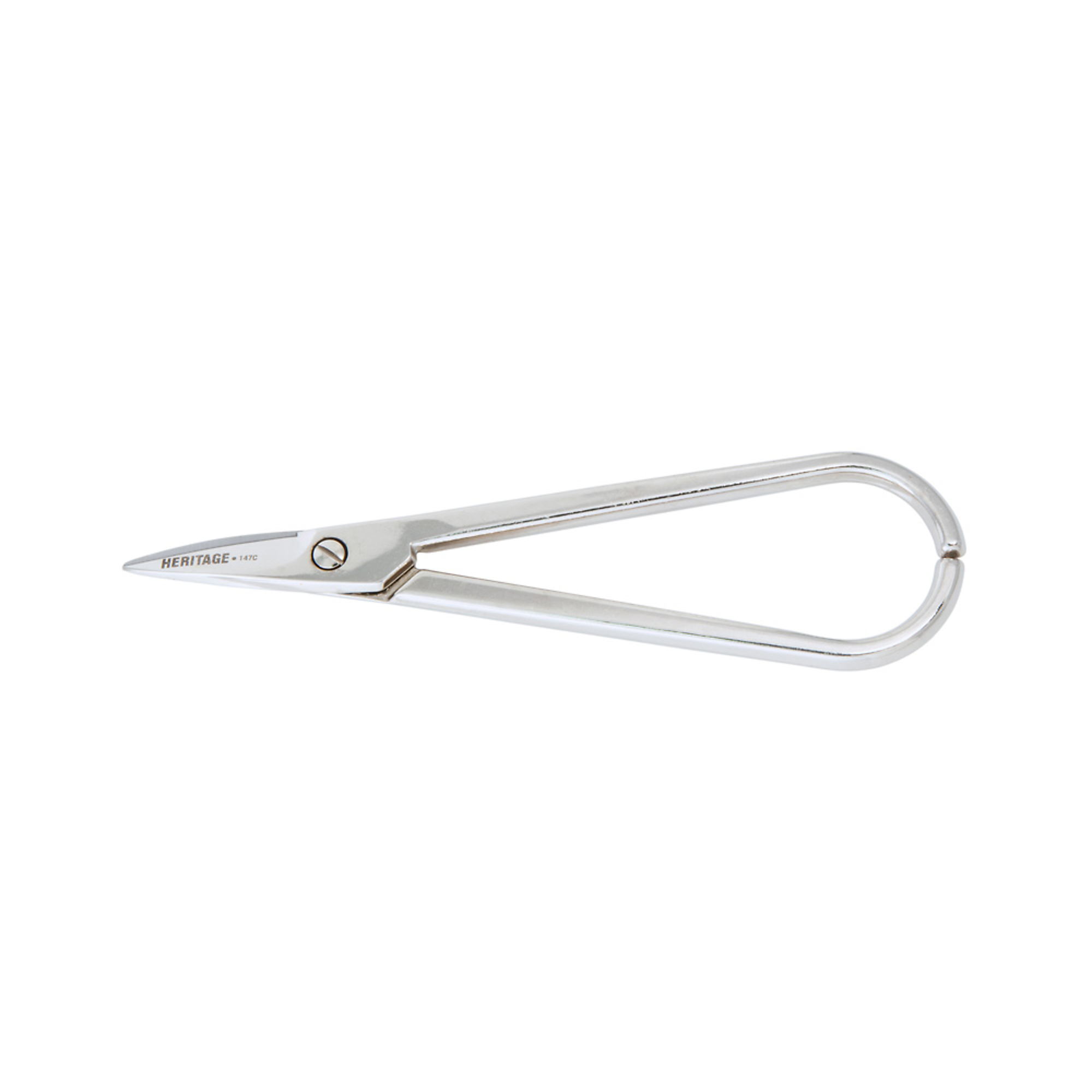 Klein Tools Light Metal Snips — Curved Blades, 24-Ga. Steel, Model# 147C
