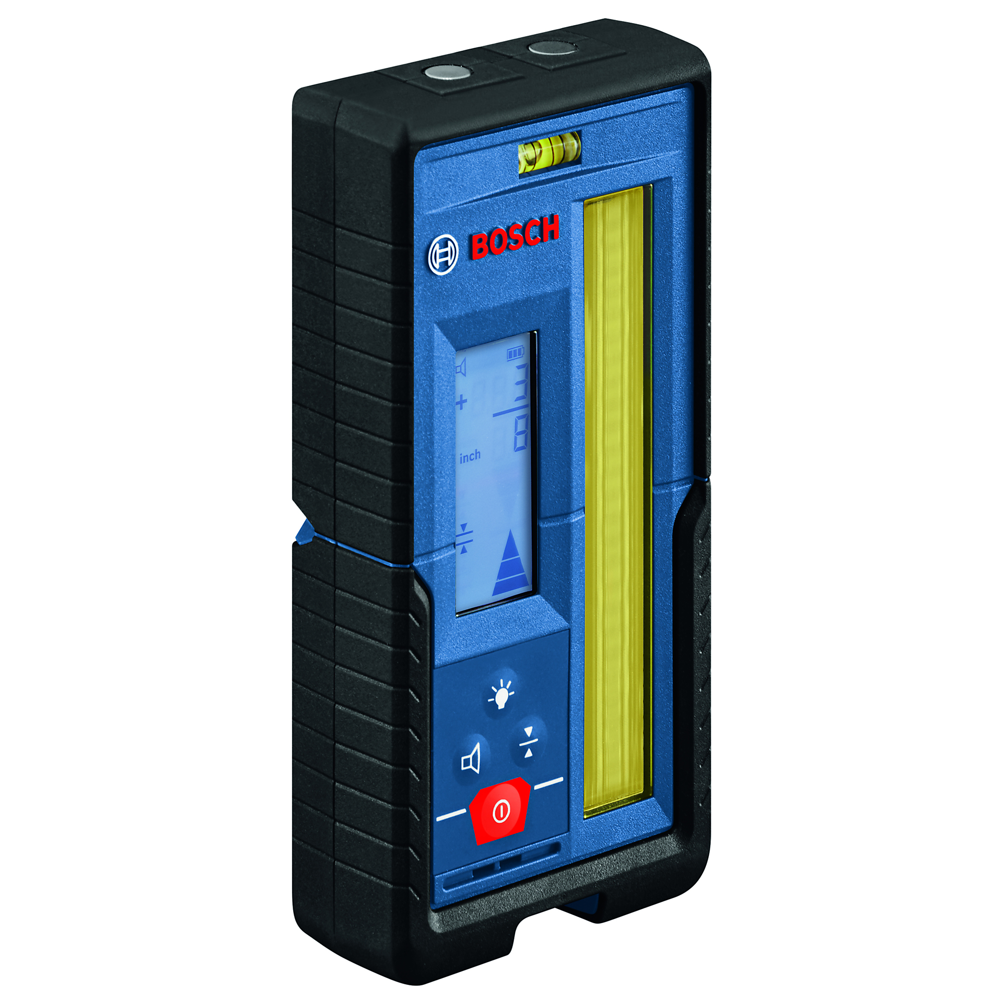 Bosch Rotary Laser Receiver — 1,000ft. Range, Red and Green Beam, Backlit LCD Display, Model# LR20