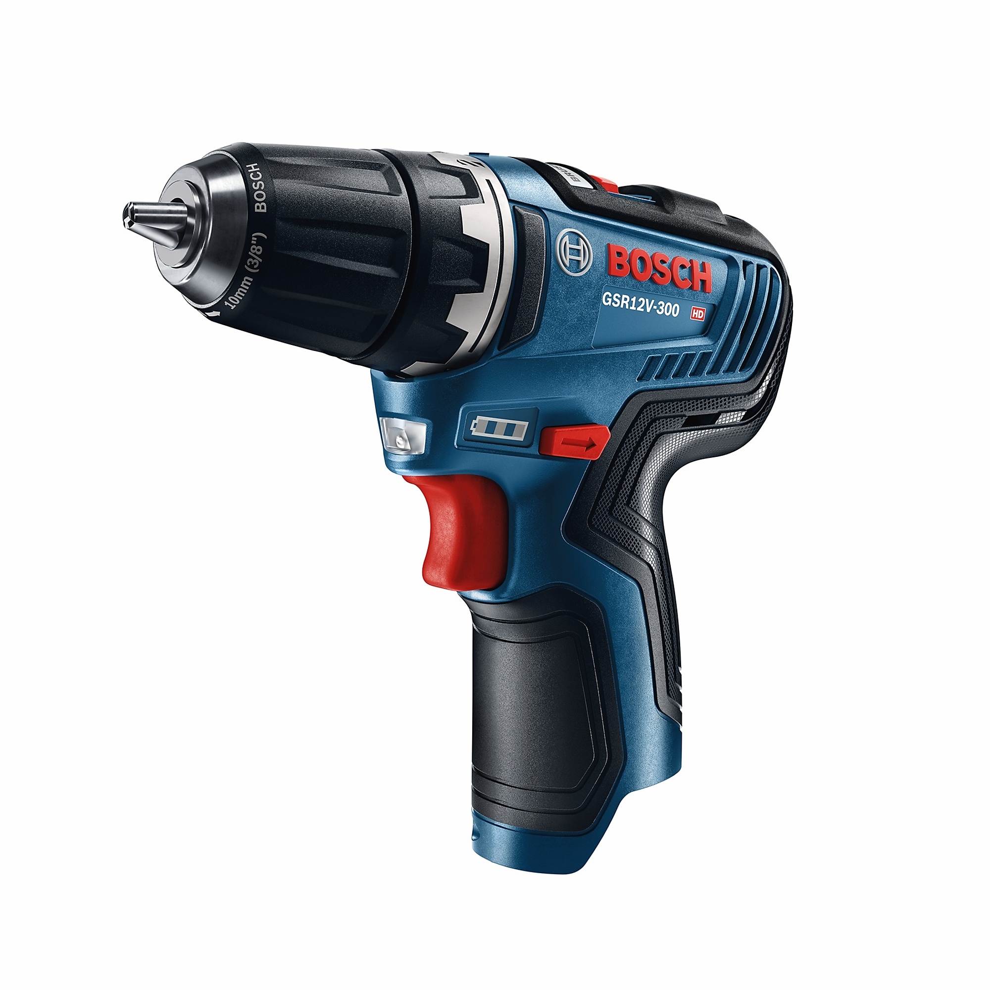 Bosch 12V Max EC Brushless Drill/Driver — 3/8in., 300 in.-lbs. Torque, 1,750 RPM, Bare Tool, Model# GSR12V-300N