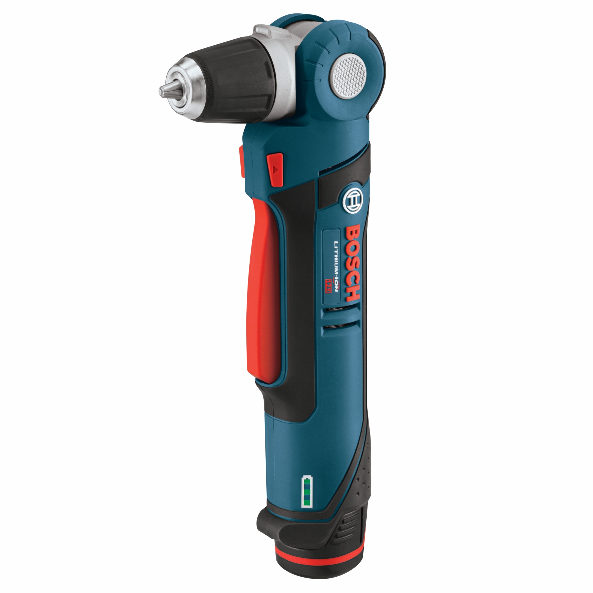 Bosch 12V Max Angle Drill Kit — 3/8in., Compact, Lightweight, Soft Grip, Model# PS11-102