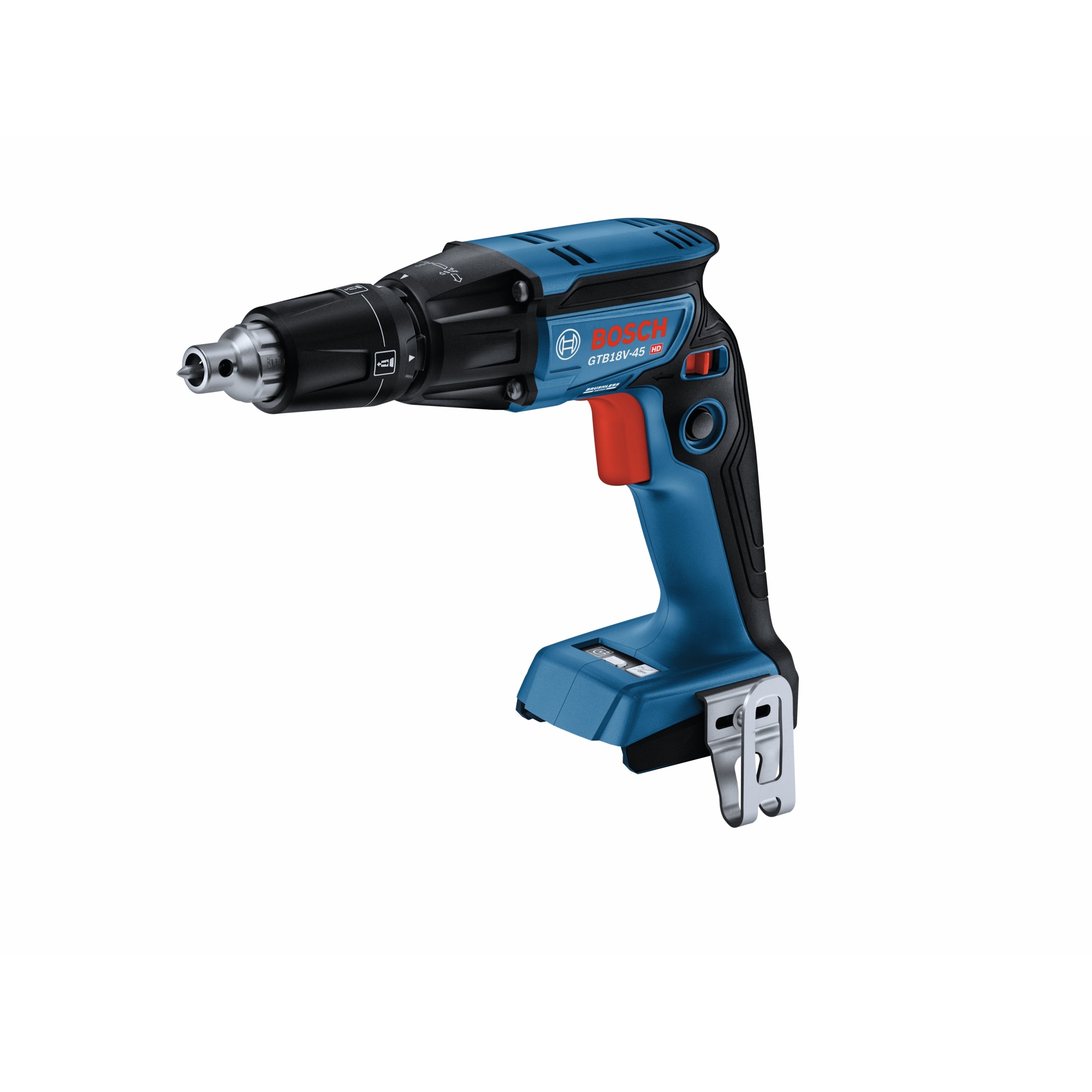 Bosch 18V Brushless Hex Screwgun — 1/4in., 4500 RPM, Xtend Drive, Bare Tool, Model# GTB18V-45N