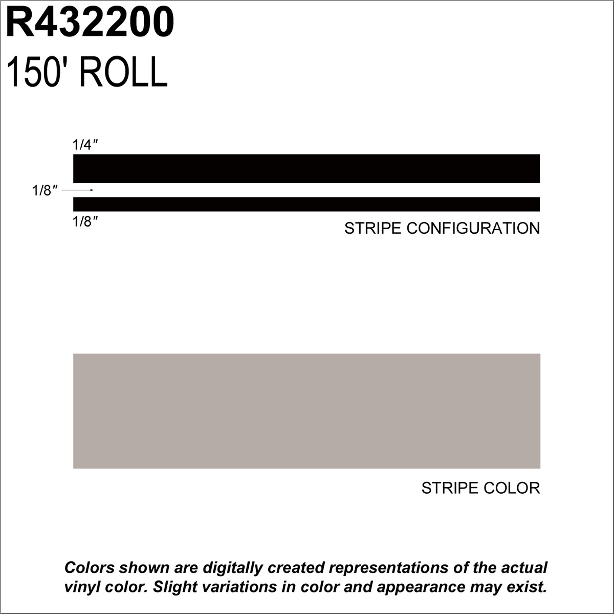 Sharpline Converting Vinyl Tape — 1/2in. x 150ft., Pewter Metallic, Model# SHR432200