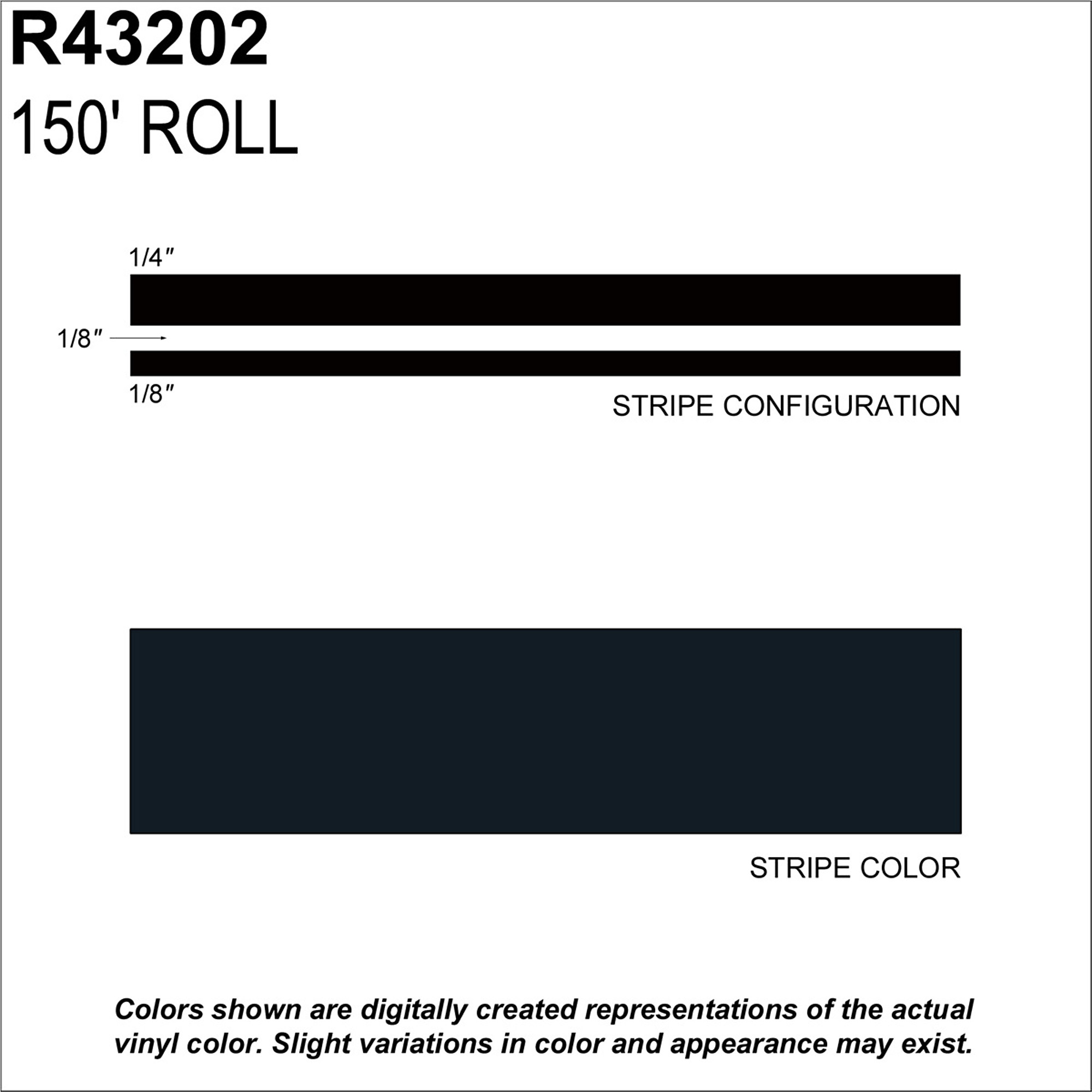 Sharpline Converting Vinyl Tape — 1/2in. x 150ft., Black, Model# SHR43202