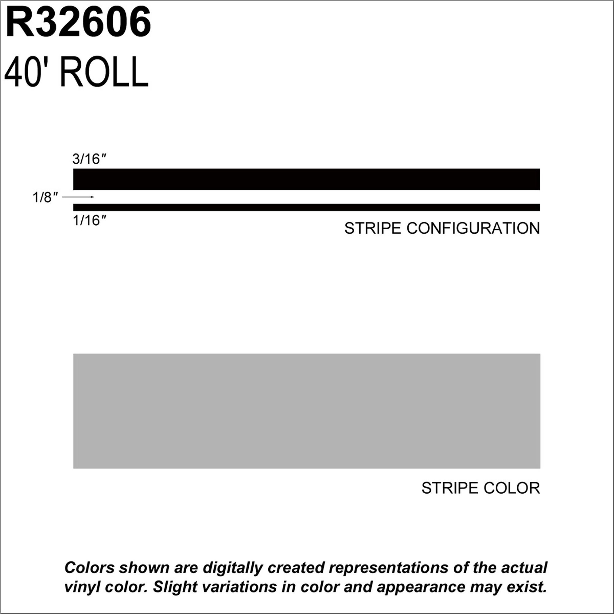 Sharpline Converting High Performance Outdoor Vinyl Tape — 3/8in. x 40ft., Silver Metallic, Model# SHR32606