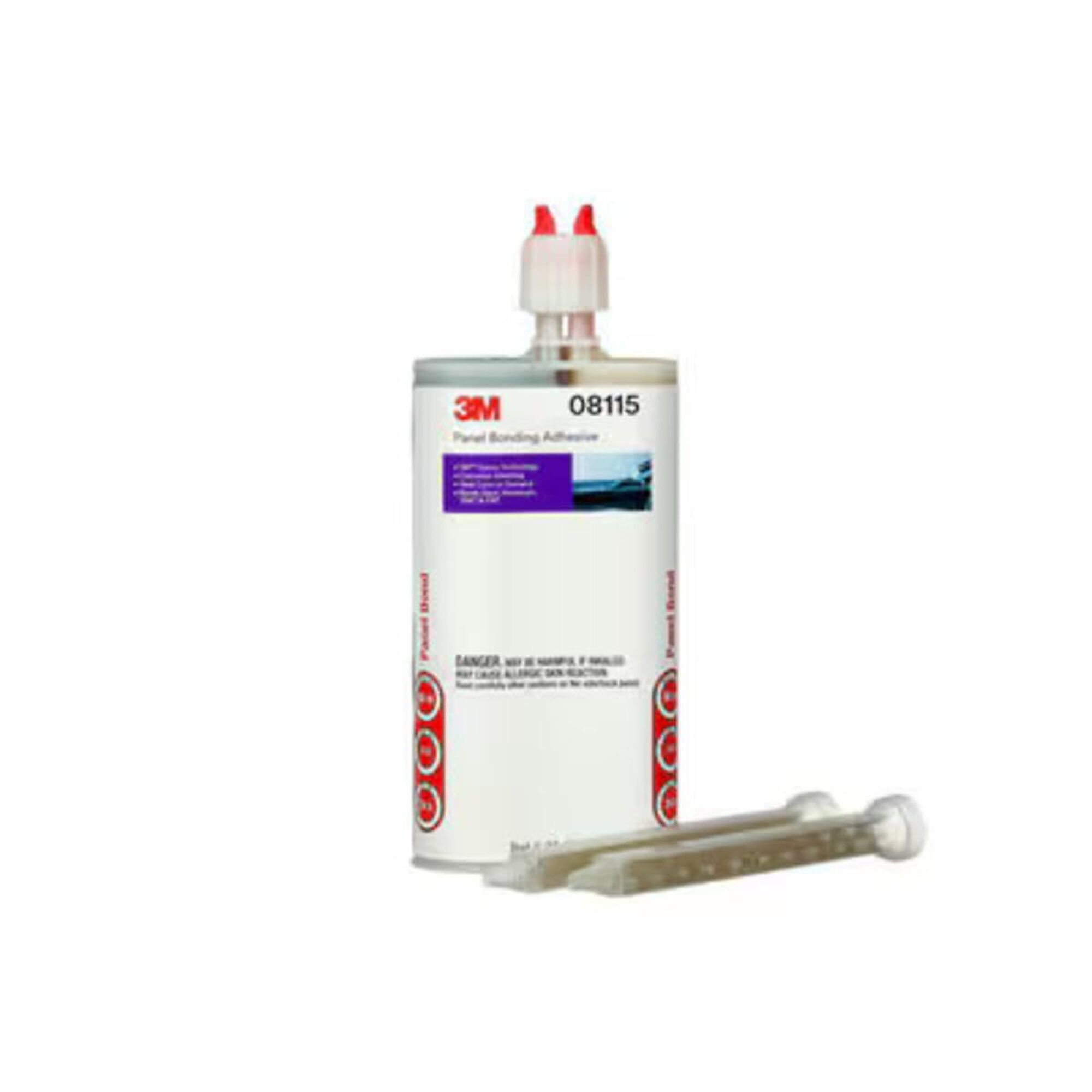 3M Panel Bonding Adhesive — 200ml, Two-Part Epoxy, Bonds Metal and Composites, Model# 08115