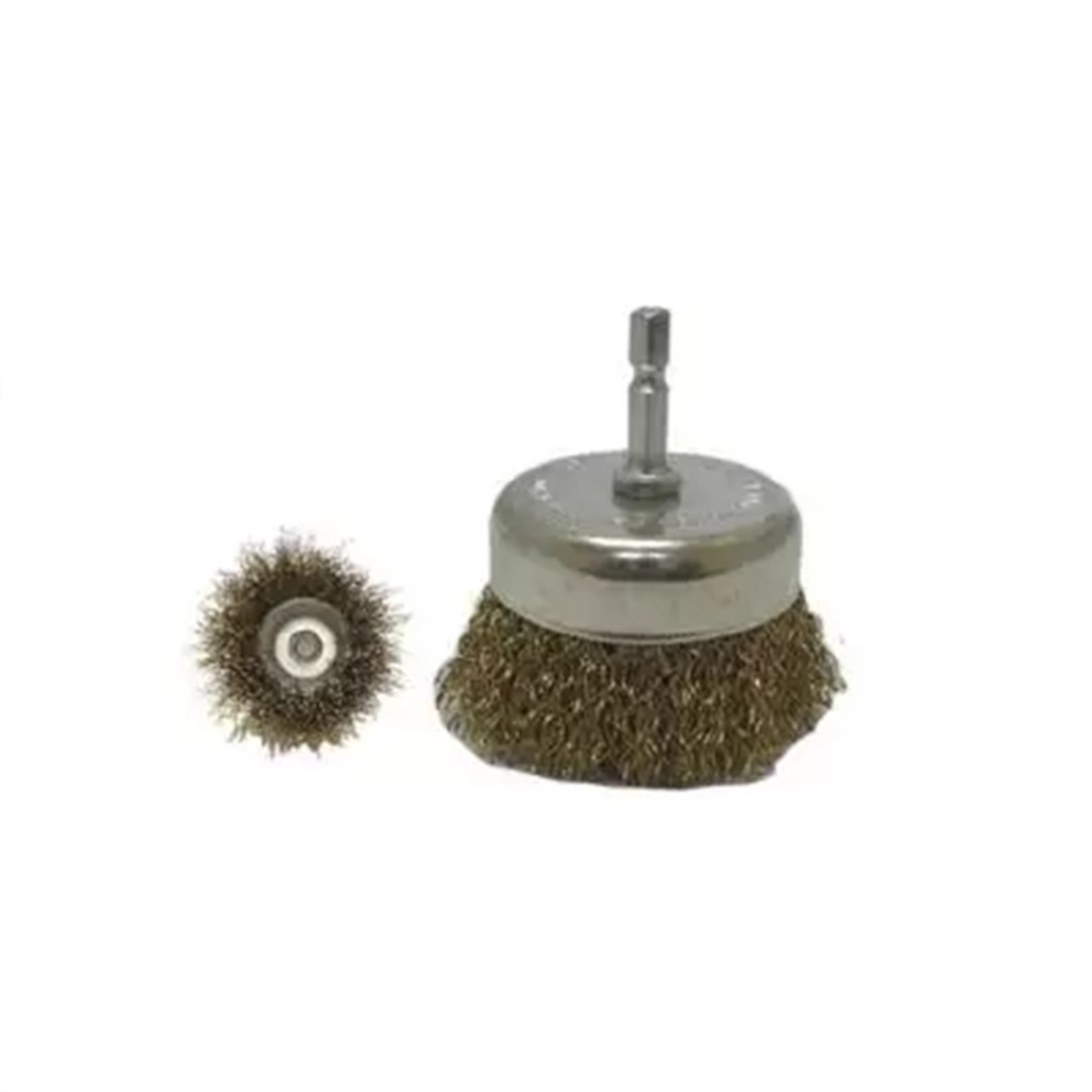 Tire Mechanic's Resource Wire Cup Brush — 3in., Carbon Steel, 1/4in. Shaft, 10,000 RPM, Model# TMRMI983