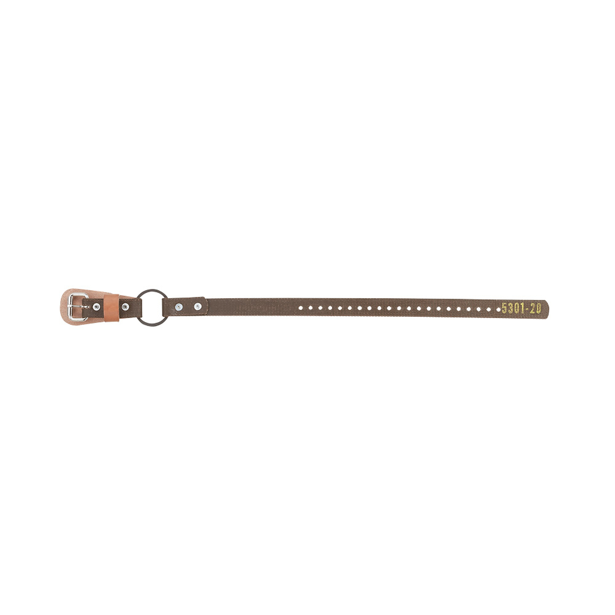 Klein Tools Ankle Straps for Pole Climbers — 1.25in. Width, Neoprene-Impregnated Nylon, Non-Conductive, Model# 5301-23