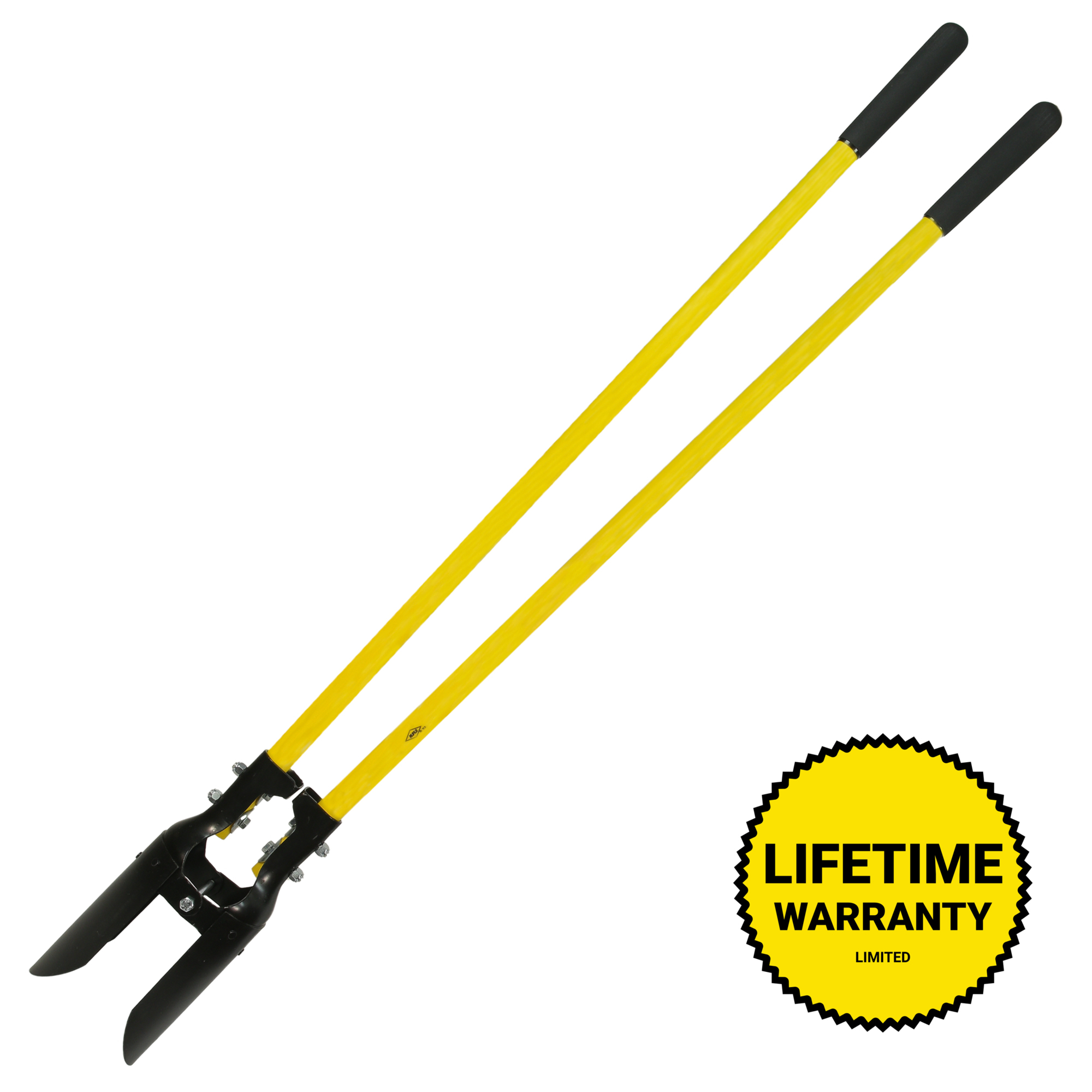 Nupla Post Hole Digger — 48in. Fiberglass Handles, Heavy-Duty 14-Ga. Steel Blades, 6.5in. Blade Spread, Model# 75.69-548