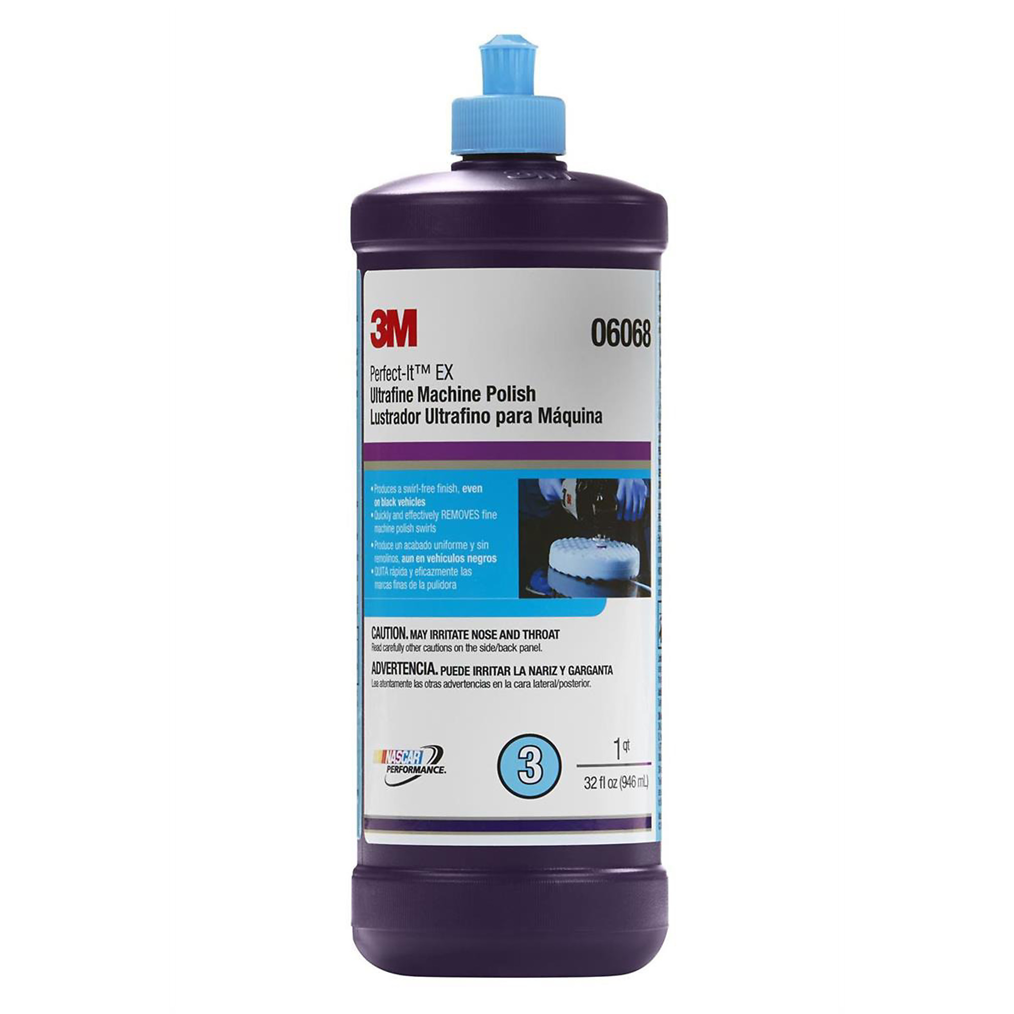 3M Perfect-It EX Ultrafine Machine Polish — 1 Qt., Model# 06068