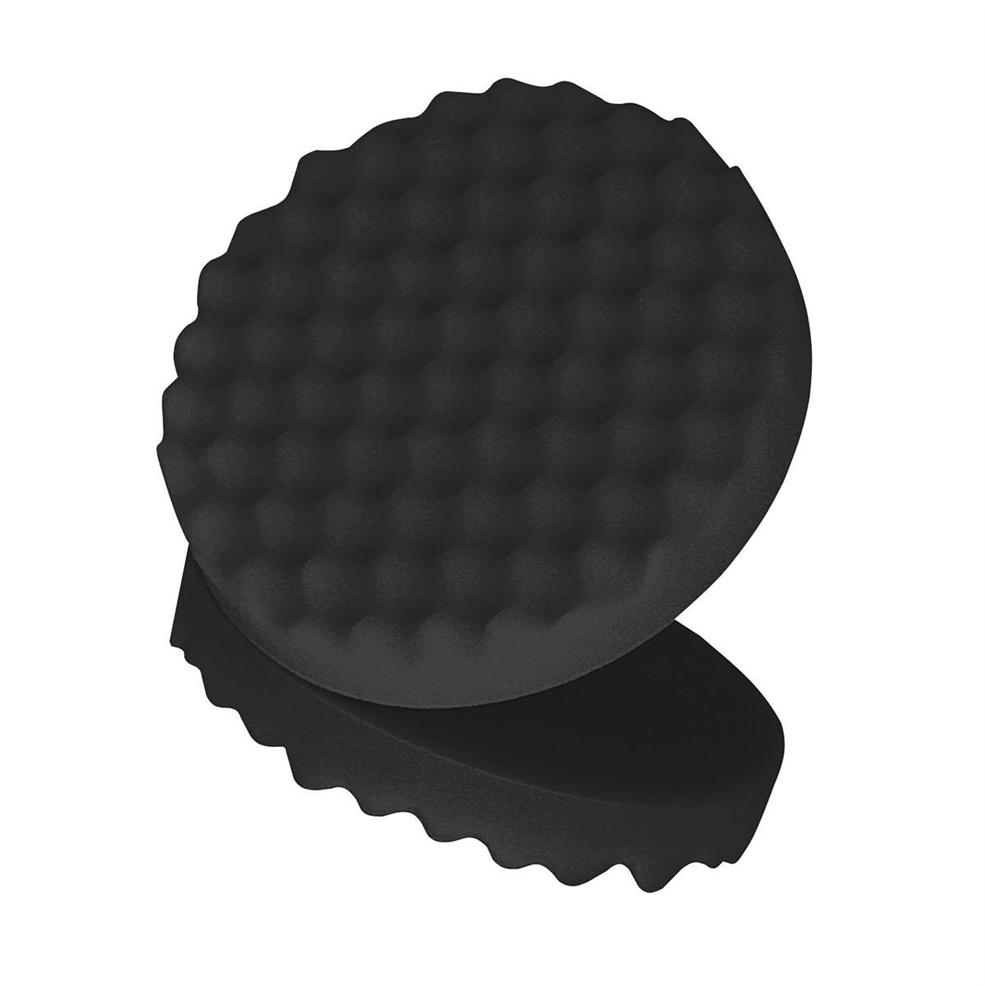 3M Perfect-It Foam Polishing Pad — 8in., Convoluted Face, Single Sided, Gray, 2-Pk., Model# MMM5725
