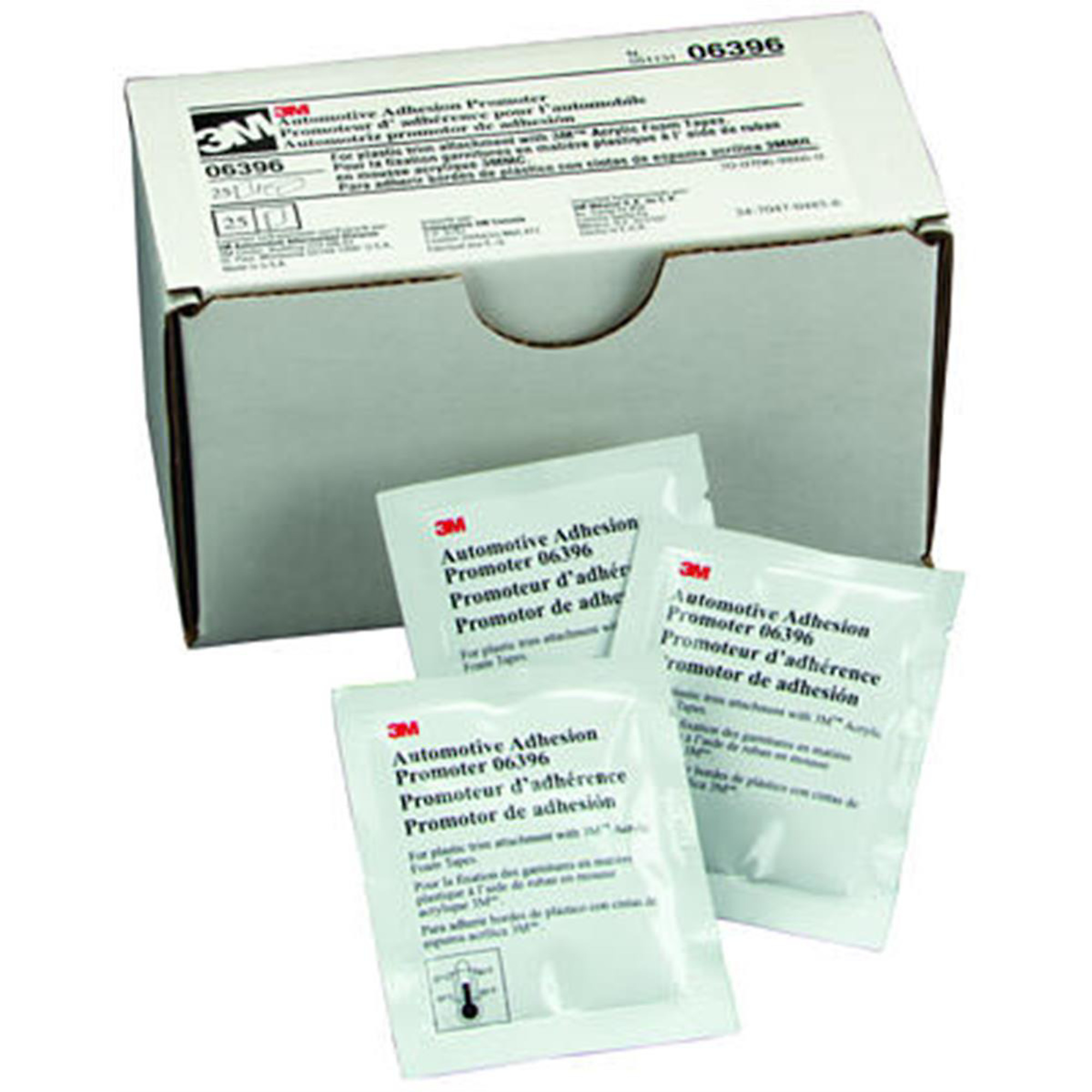 3M Adhesion Promoter — Liquid Primer for Low Surface Energy Plastics, Sponge Applicator, Model# MMM6396
