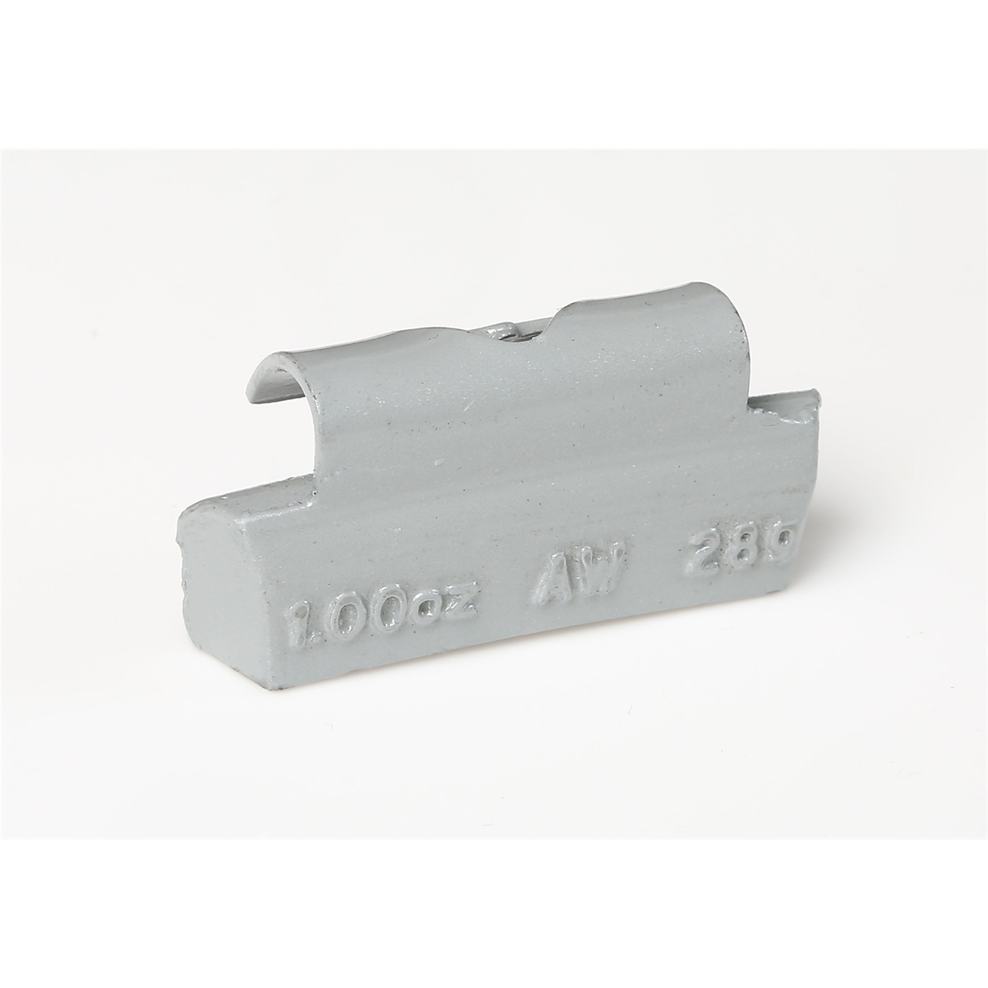 Plombco Plasteel Clip-On Wheel Weight — 2.25 Oz., AW Style, Model# PLO10541