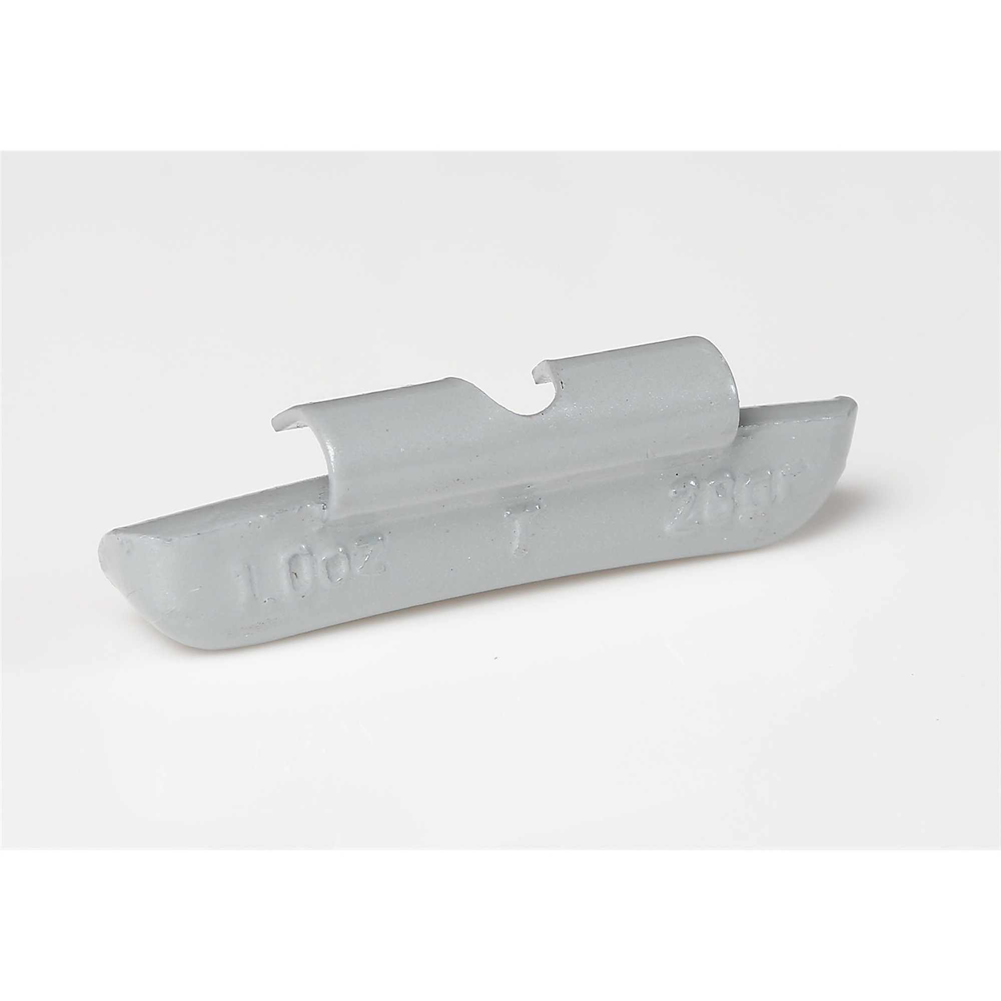 Plombco Plasteel Clip-On Wheel Weight — 0.25 Oz., T Style, Model# PLO10871