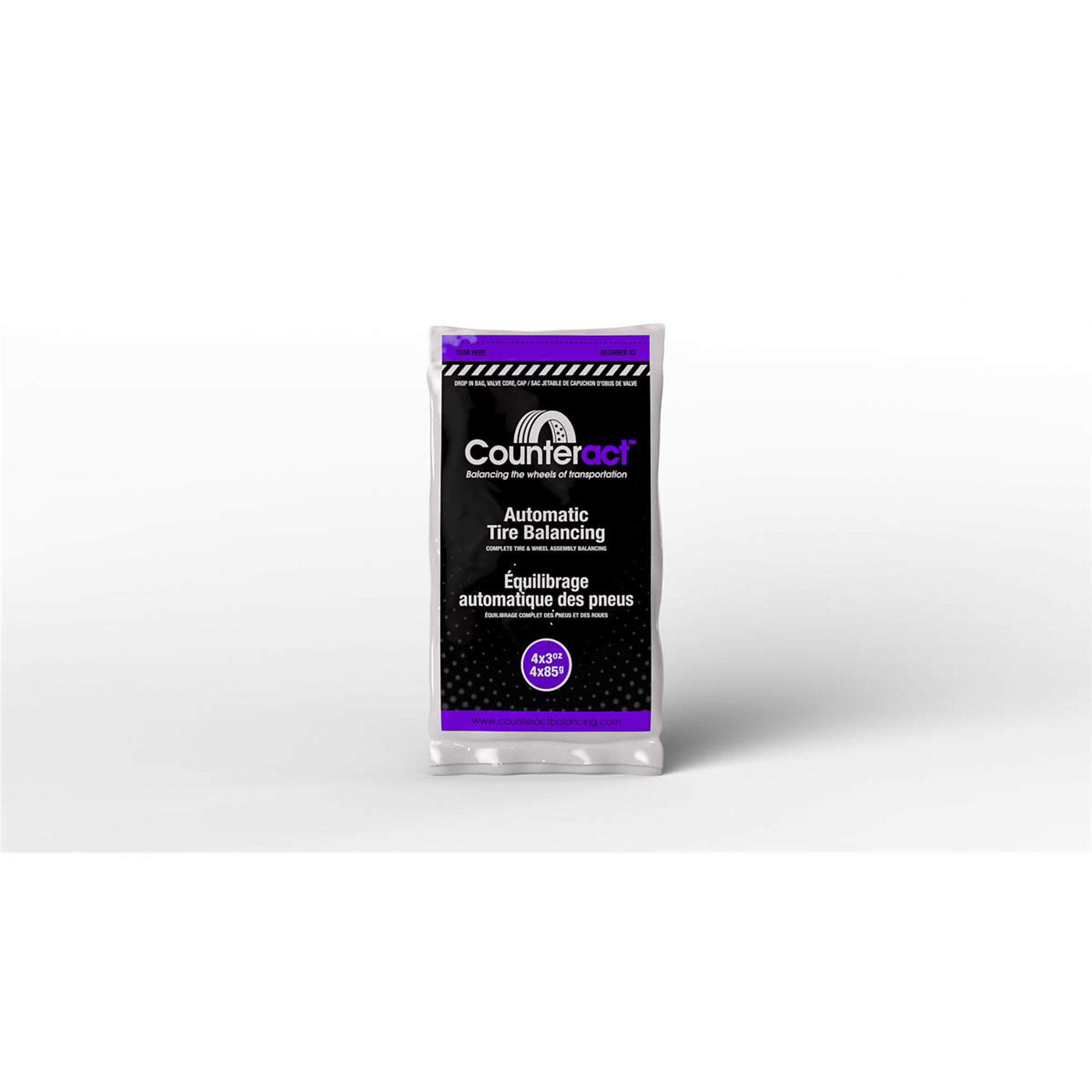 Counteract Balancing Beads — 3 Oz., 4 Bags, TPMS Friendly, Extend Tire Life, Model# COUCBB3OZBP