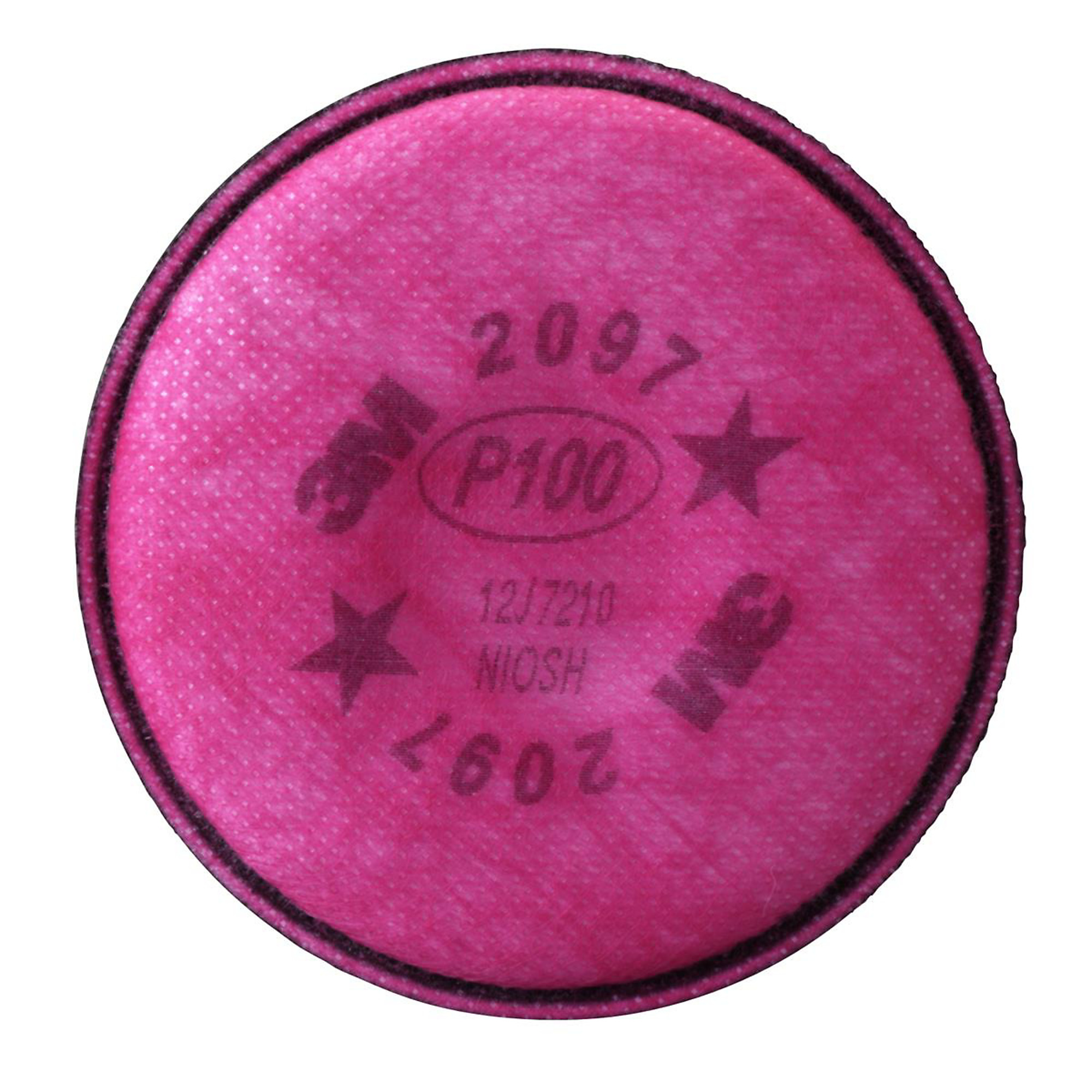 3M P100 Filter for Half Facepiece Respirator — 99.97% Efficiency, 2 Pcs, Model# MMM7184