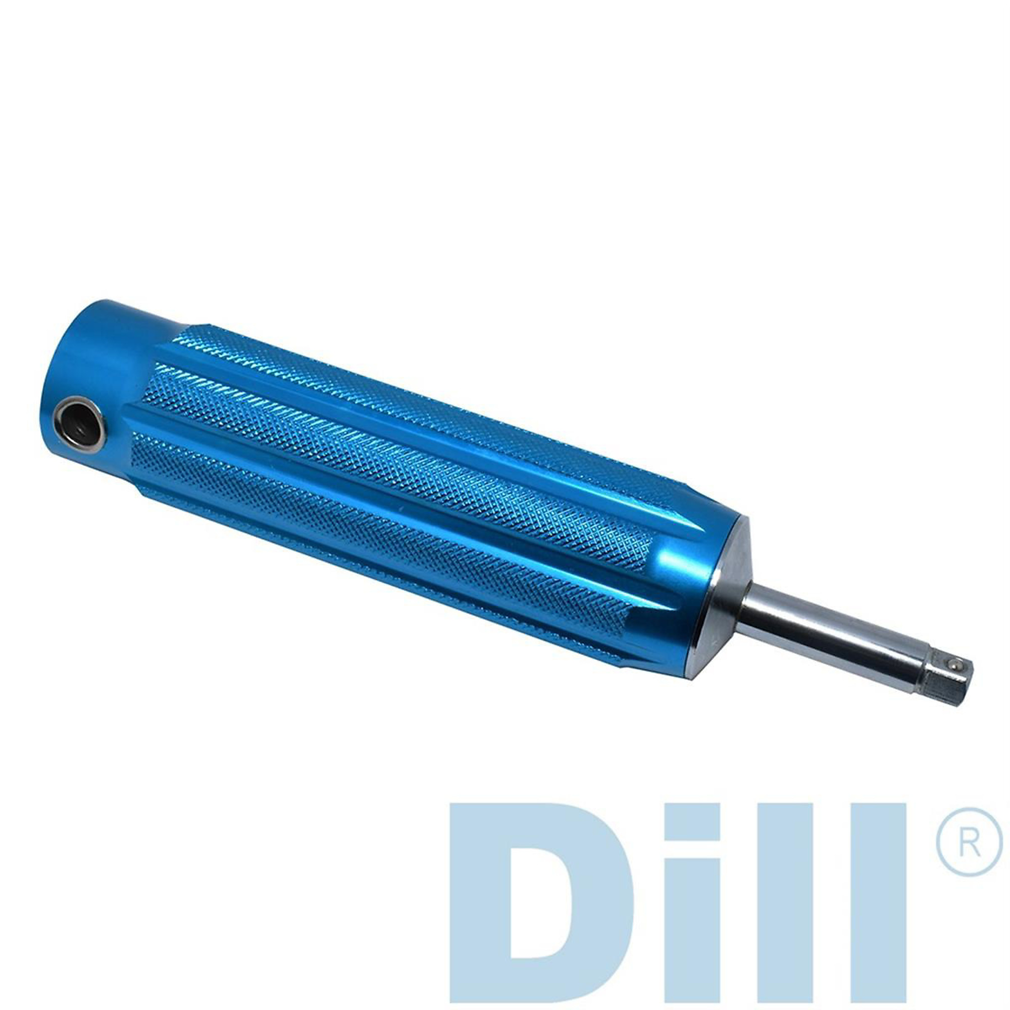 Dill Air Controls Torque Tool — 65in.-lbs., Pre-Set Hex Nut Driver, 1/4in. Drive, Blue, Model# 5565