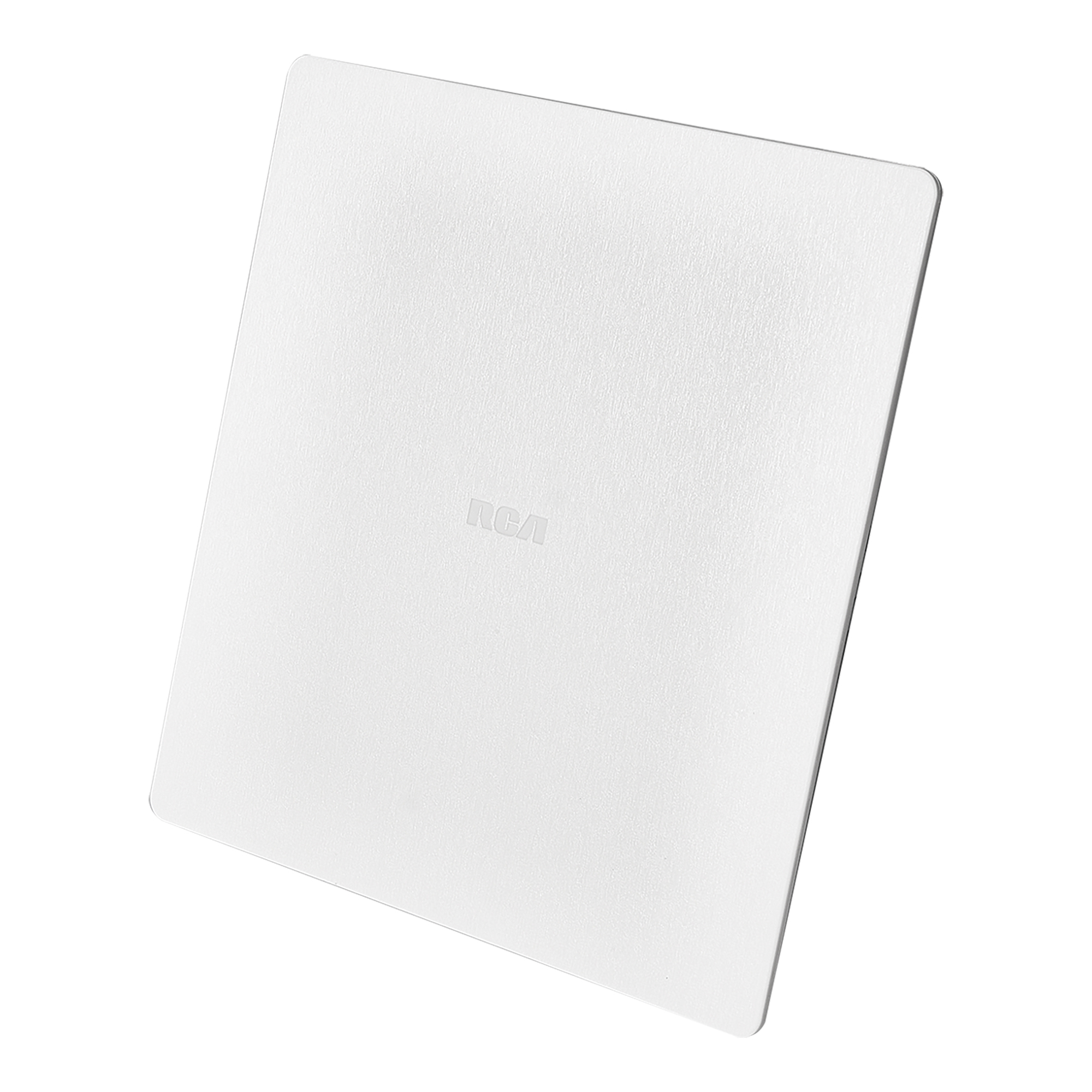 RCA Indoor Flat HDTV Multi-Directional Antenna — 40-Mile Range, 4K Ultra HD, 9ft. Coax Cable, Model# ANT4WHE1