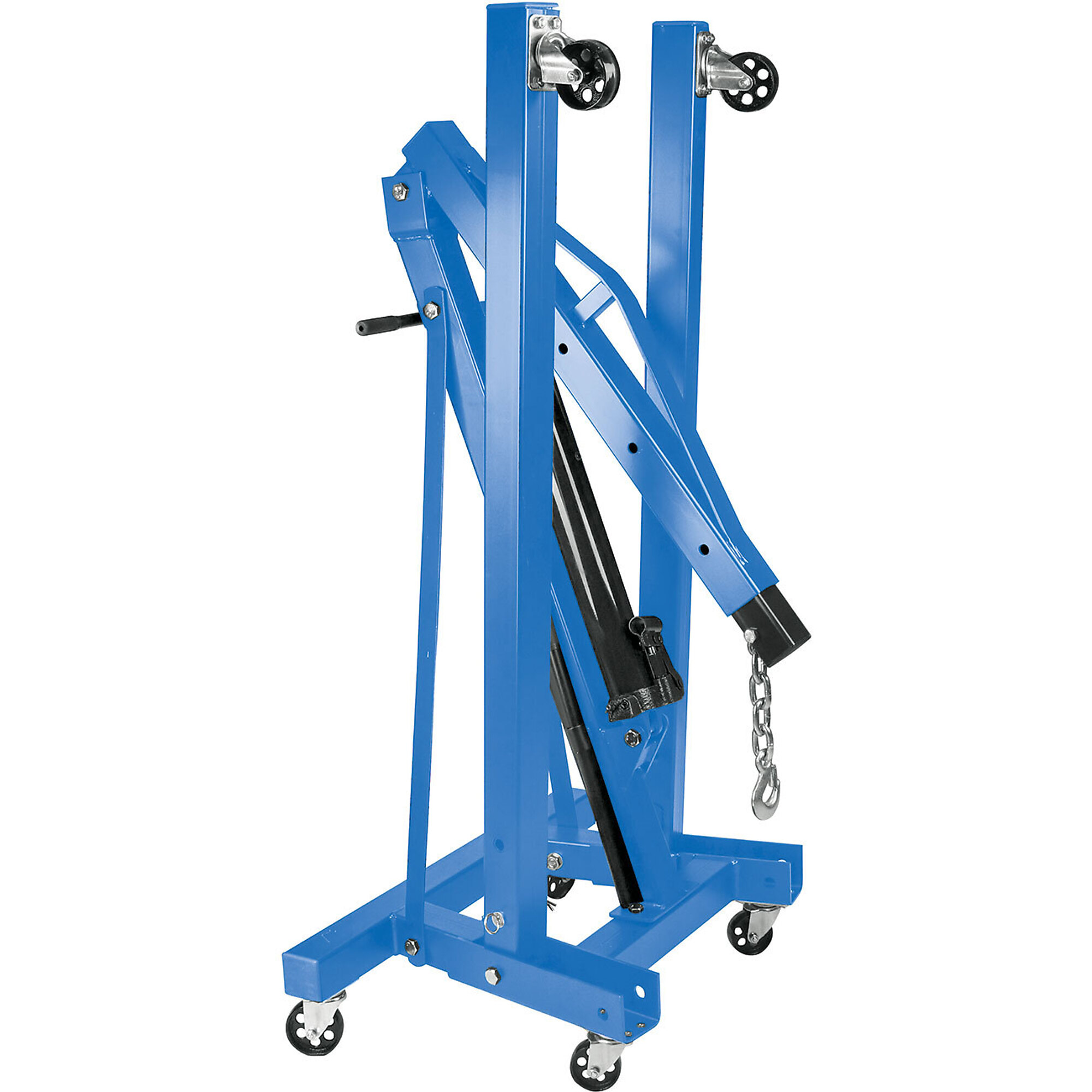 ATD 2 Ton Folding Engine Crane (2 Boxes), Model# 10695