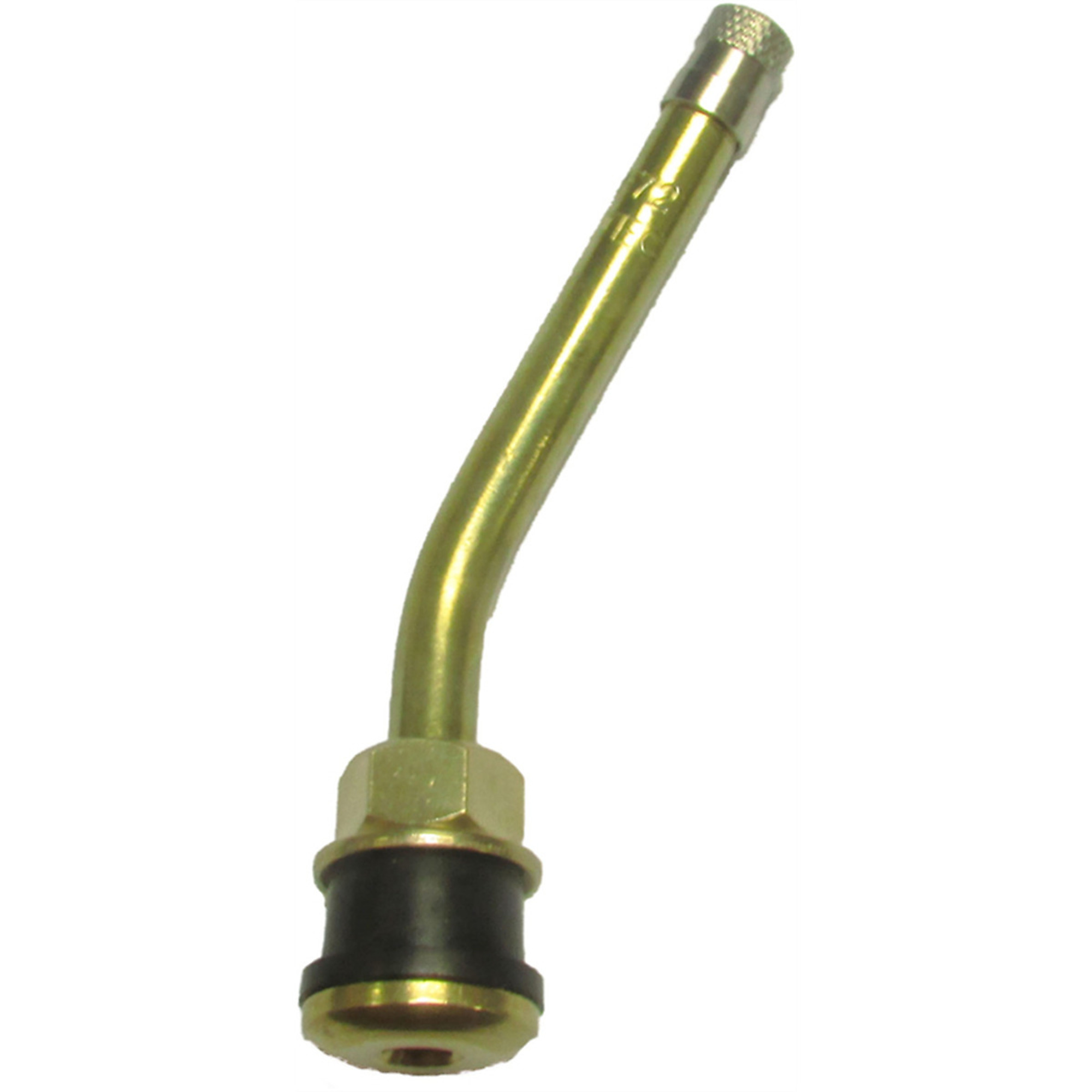 Haltec TV-572 Valve — 31-Degree Bend, Straight Clamp-In, 0.625in. Diameter Valve Hole, Model# HALTV-572F-19
